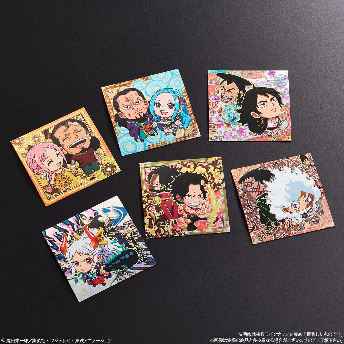 ONE PIECE ~ BANDAI // SEALS WAFERS LOG. 12
