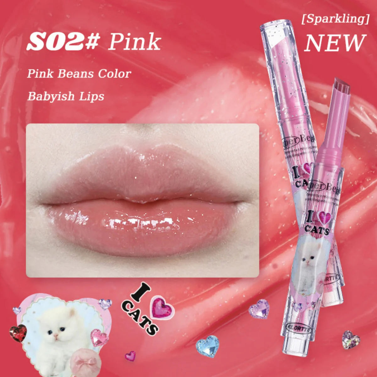 JELLY HEART ~ FLORTTE // LIPSTICK