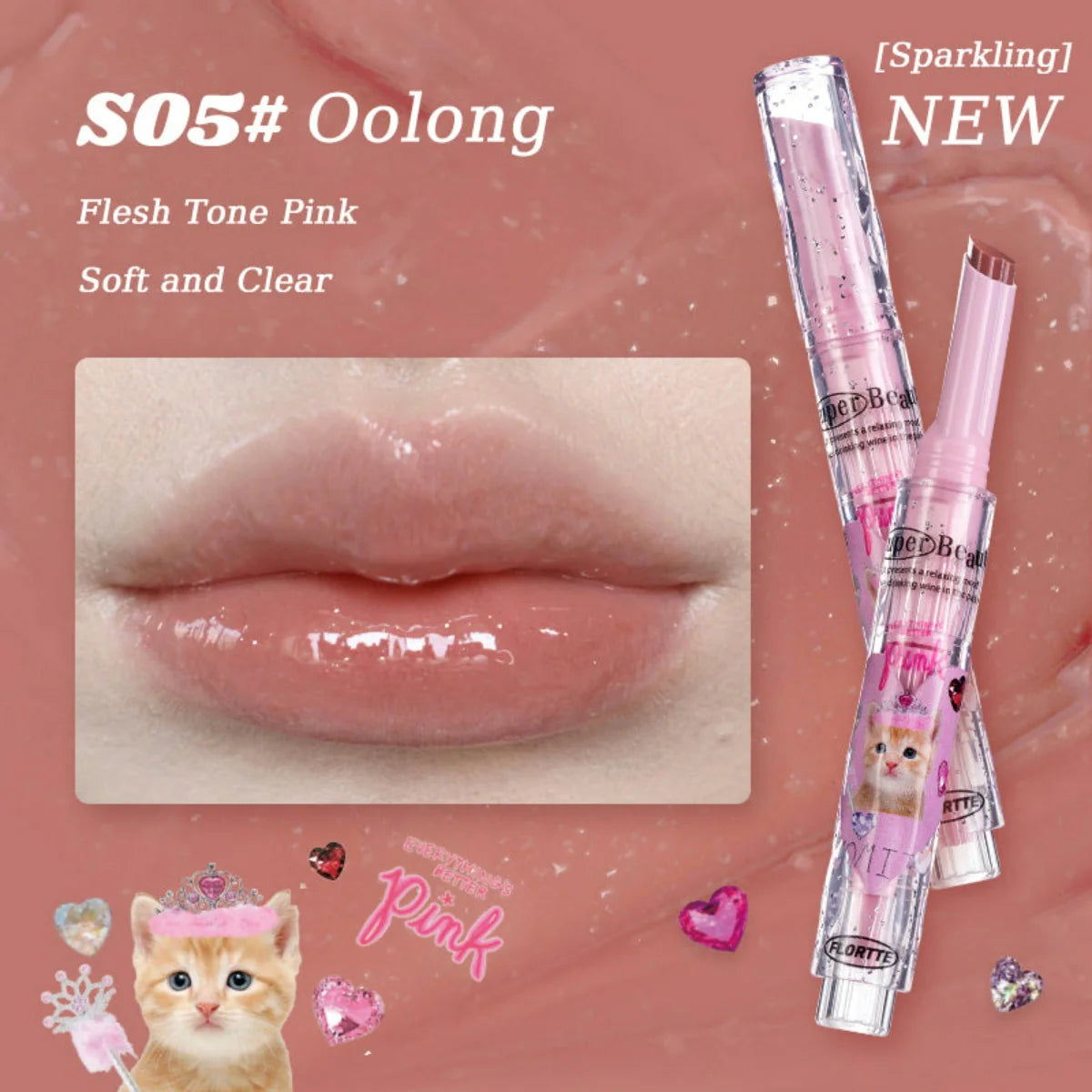 JELLY HEART ~ FLORTTE // LIPSTICK