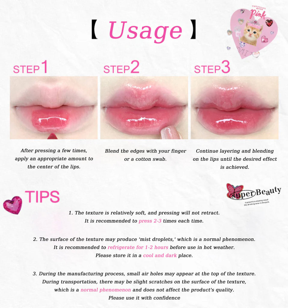 JELLY HEART ~ FLORTTE // LIPSTICK