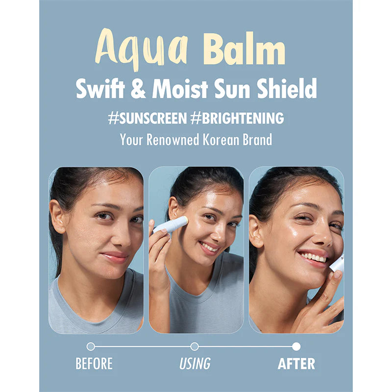 AQUA BALM STICK ~ KAHI // SWIFT & MOIST SUN SHIELD