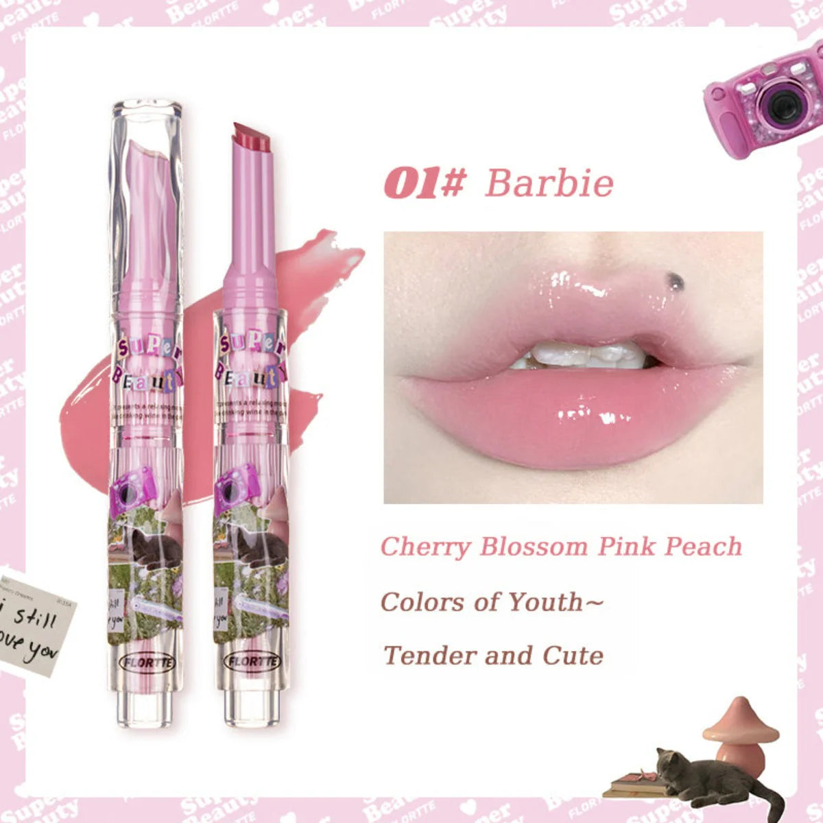 JELLY HEART ~ FLORTTE // LIPSTICK