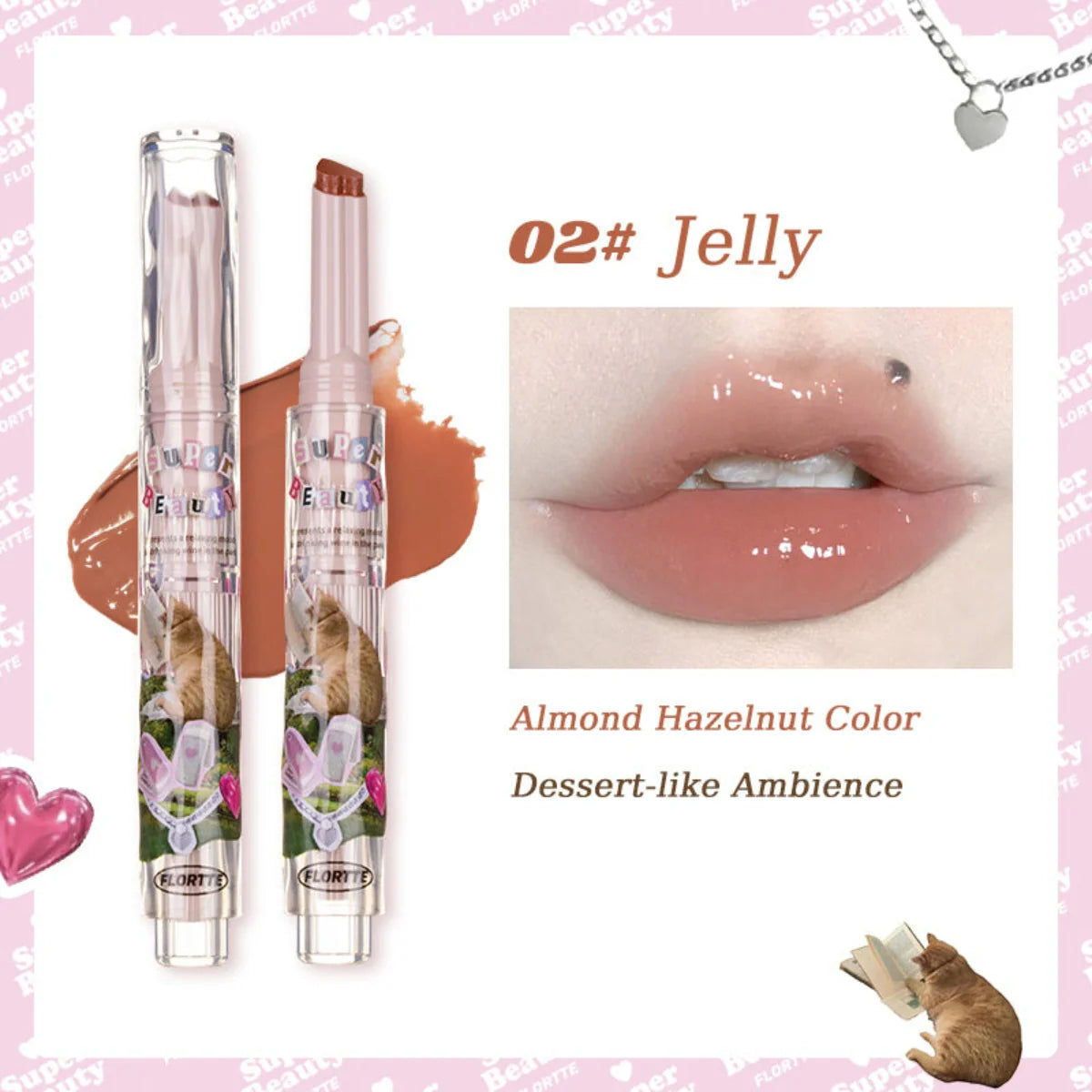 JELLY HEART ~ FLORTTE // LIPSTICK