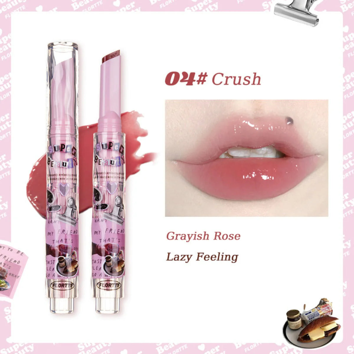 JELLY HEART ~ FLORTTE // LIPSTICK