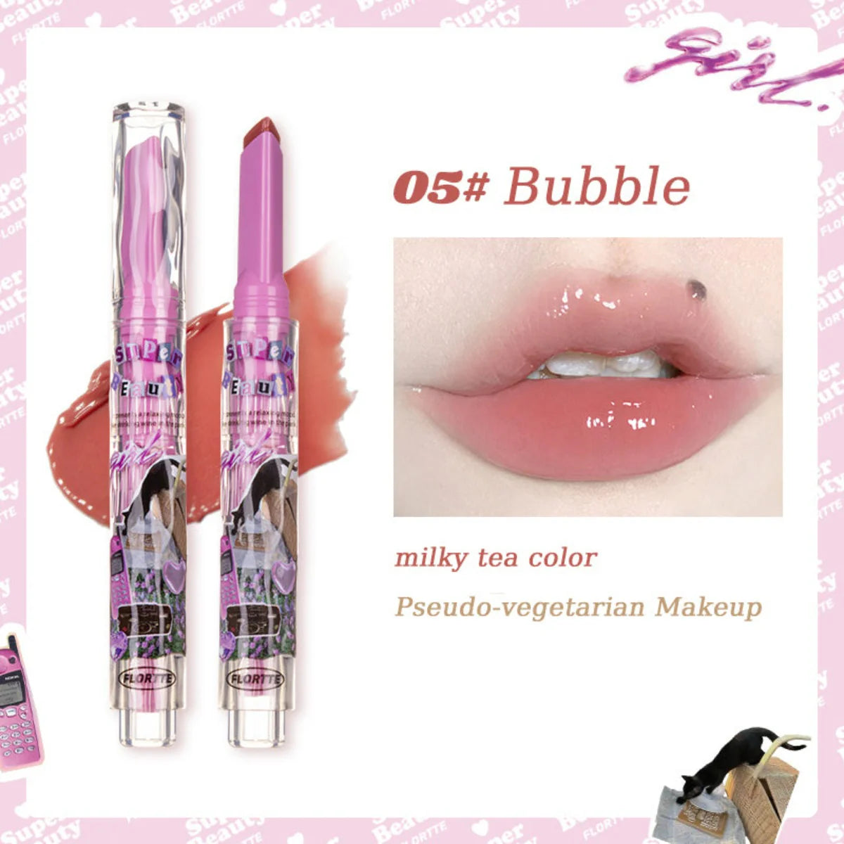 JELLY HEART ~ FLORTTE // LIPSTICK