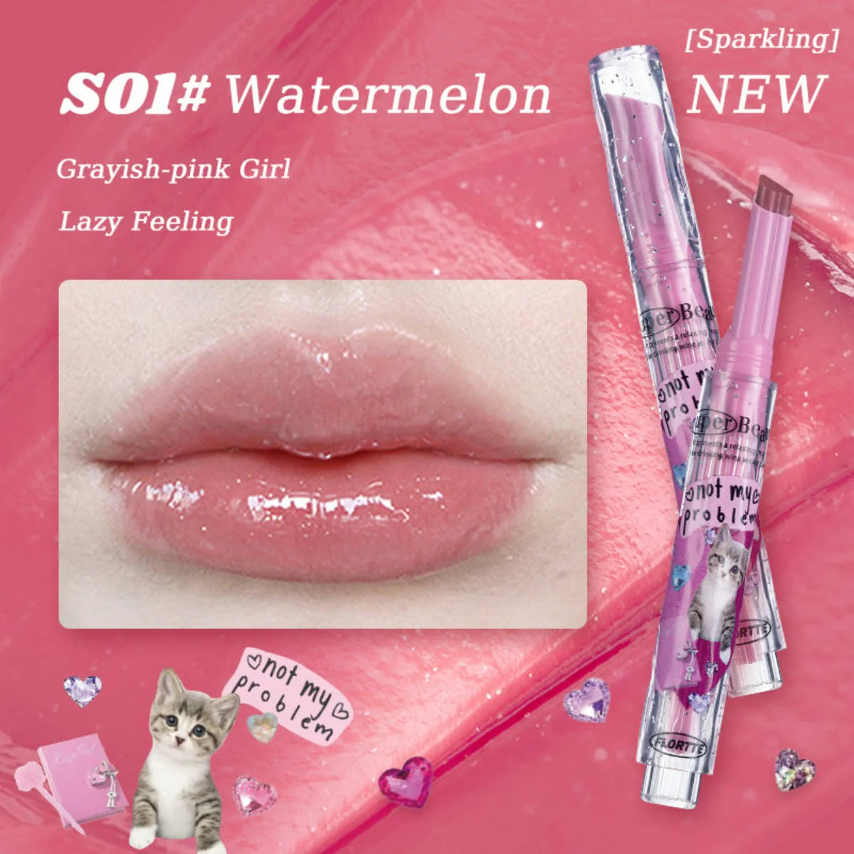 JELLY HEART ~ FLORTTE // LIPSTICK