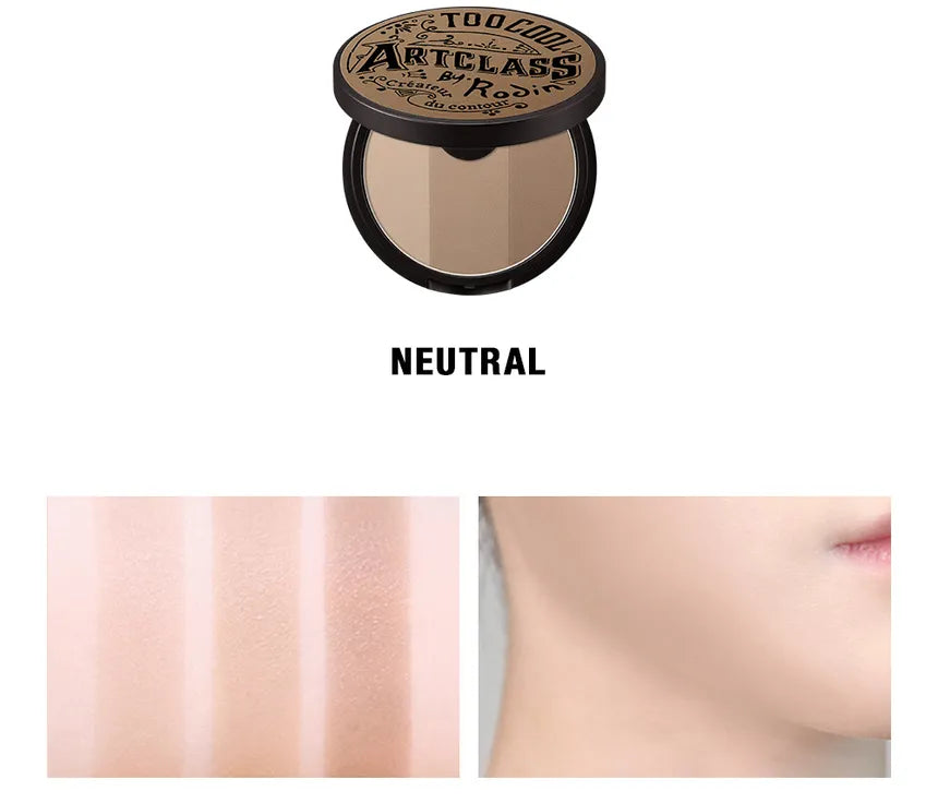 ARTCLASS BY RODIN SHADING EXPERT ~ TOO COOL FOR SCHOOL // CONTOUR CREATOR PALETTE + DUAL CONTOUR EXPERT BRUSH