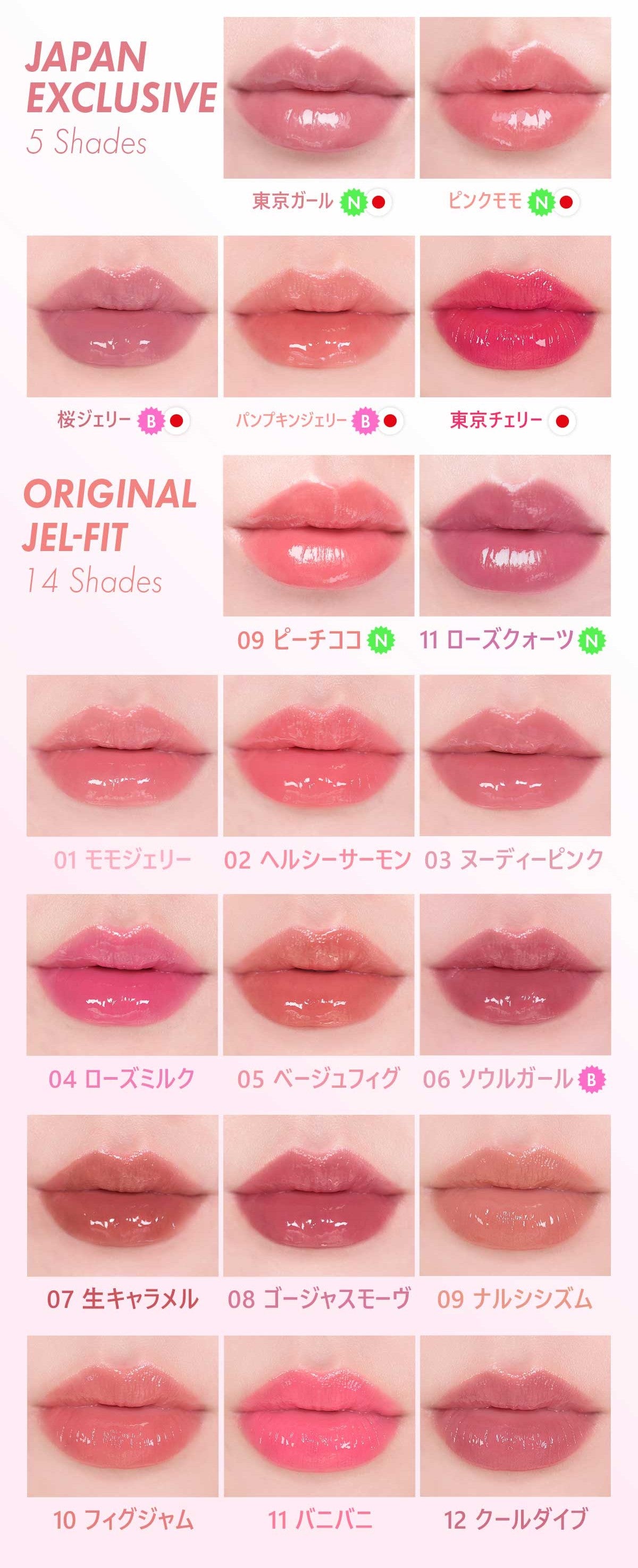 GEL-FIT TINT ~ AMUSE // LIP TINT