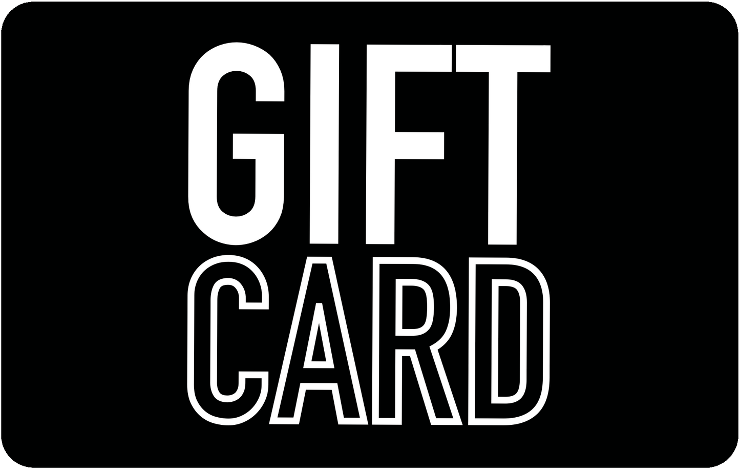 GIFT CARD