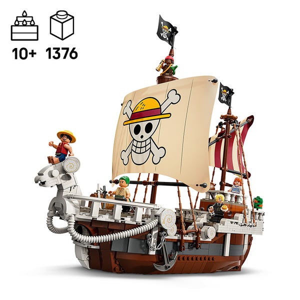 GOING MERRY: THE PIRATE SHIP ~ ONE PIECE X LEGOS // BUILD KIT