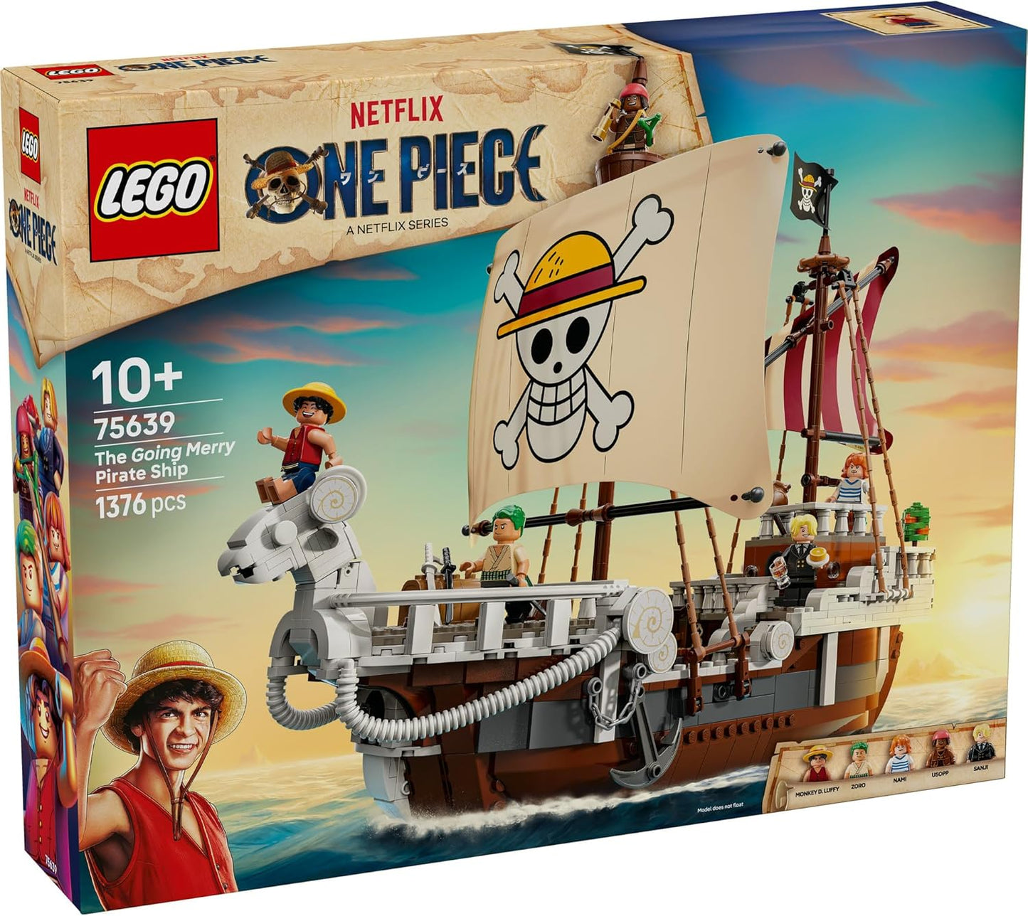 GOING MERRY: THE PIRATE SHIP ~ ONE PIECE X LEGOS // BUILD KIT