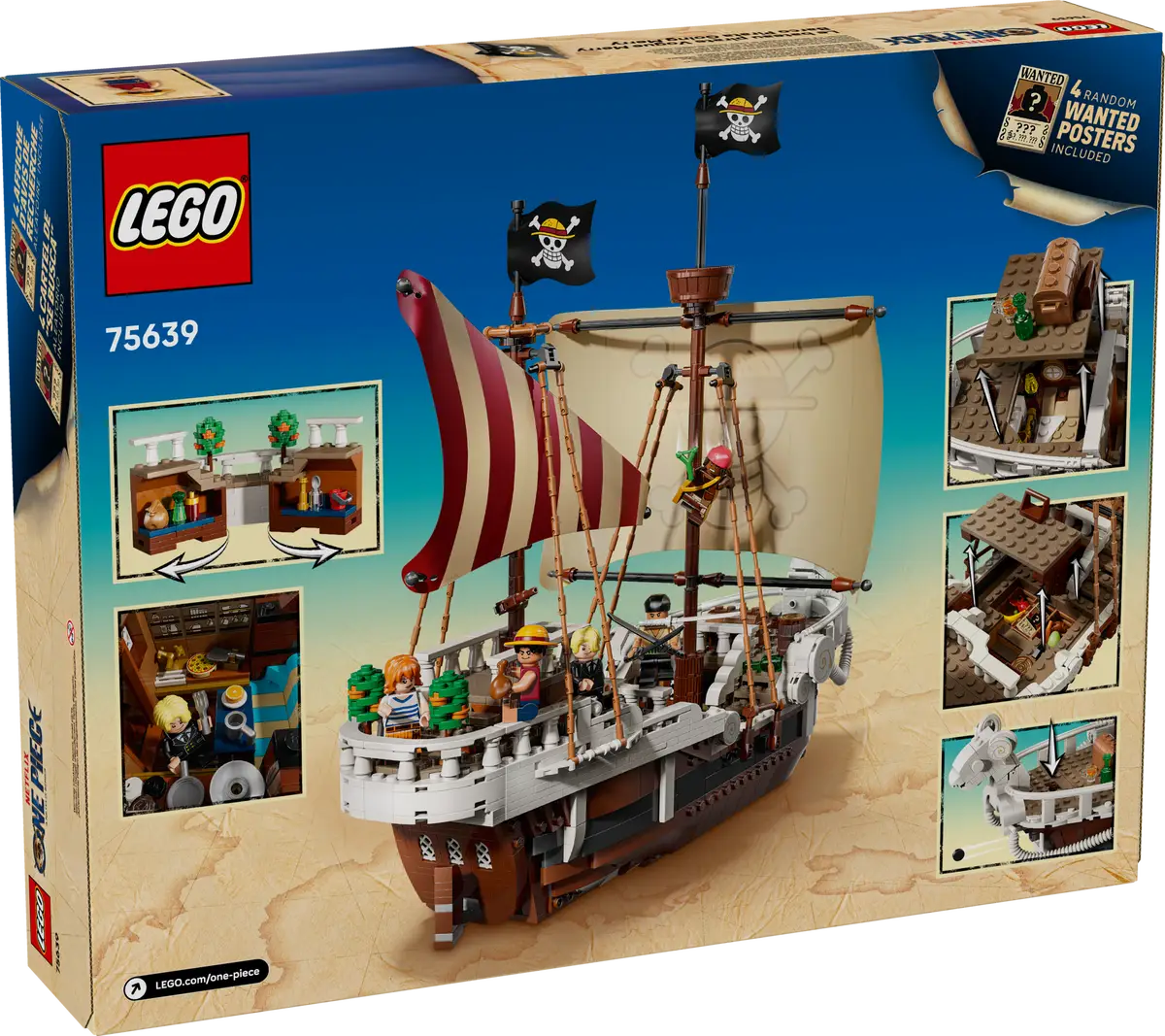 GOING MERRY: THE PIRATE SHIP ~ ONE PIECE X LEGOS // BUILD KIT