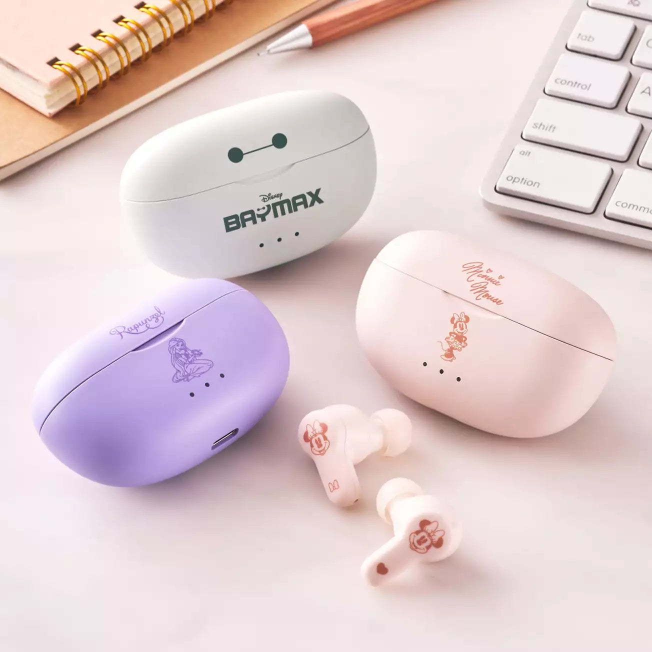 DISNEY CHARACTERS BLUETOOTH WIRELESS EARBUDS ★ JAPANESE VOICE // DISNEY JAPAN