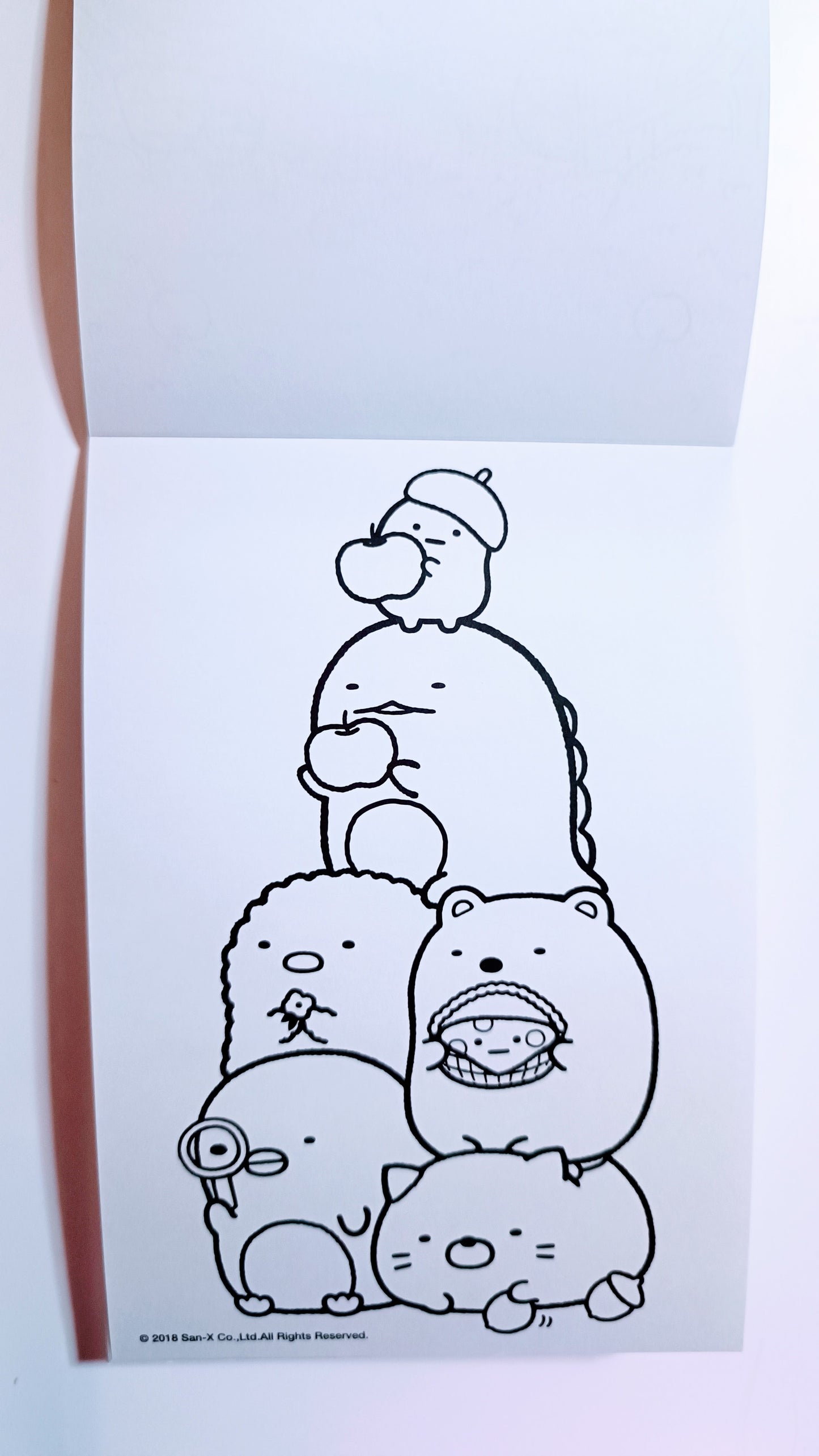SUMIKKO GURASHI ~ SAN-X // COLORING BOOK W/ STICKERS