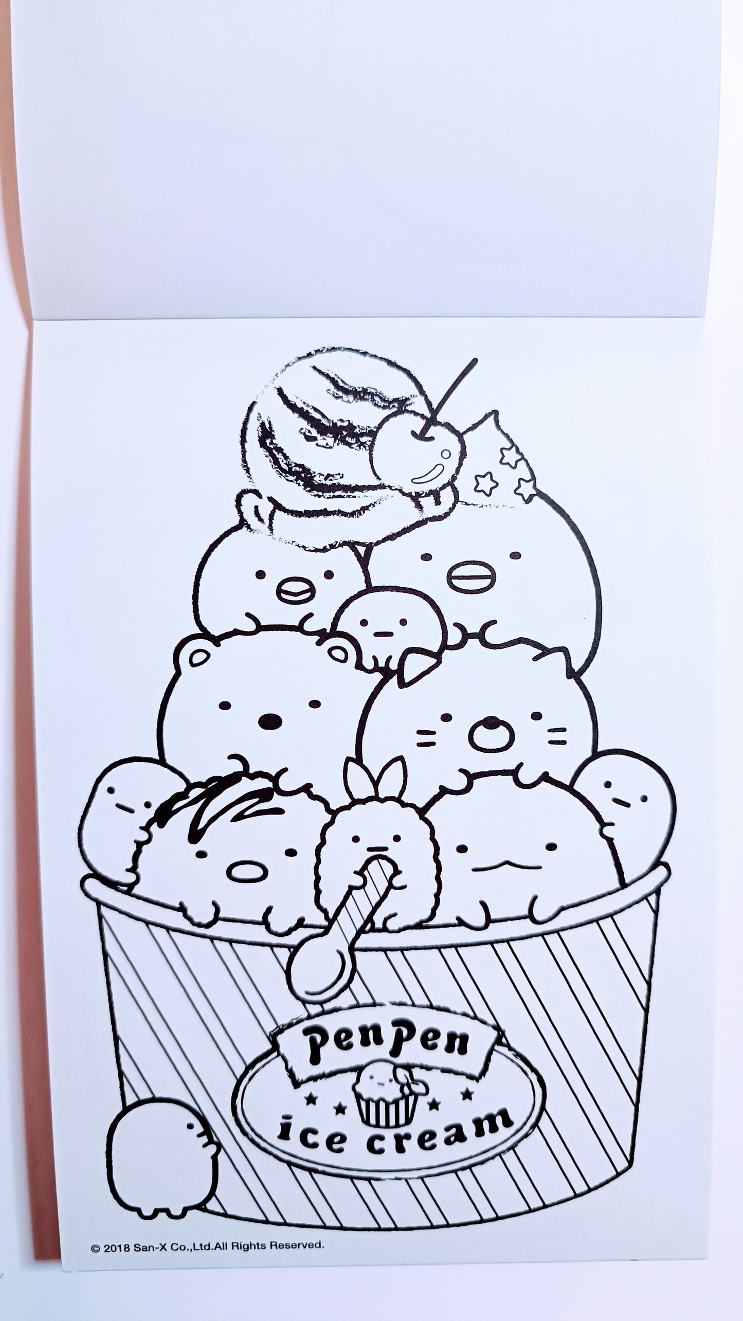 SUMIKKO GURASHI ~ SAN-X // COLORING BOOK W/ STICKERS