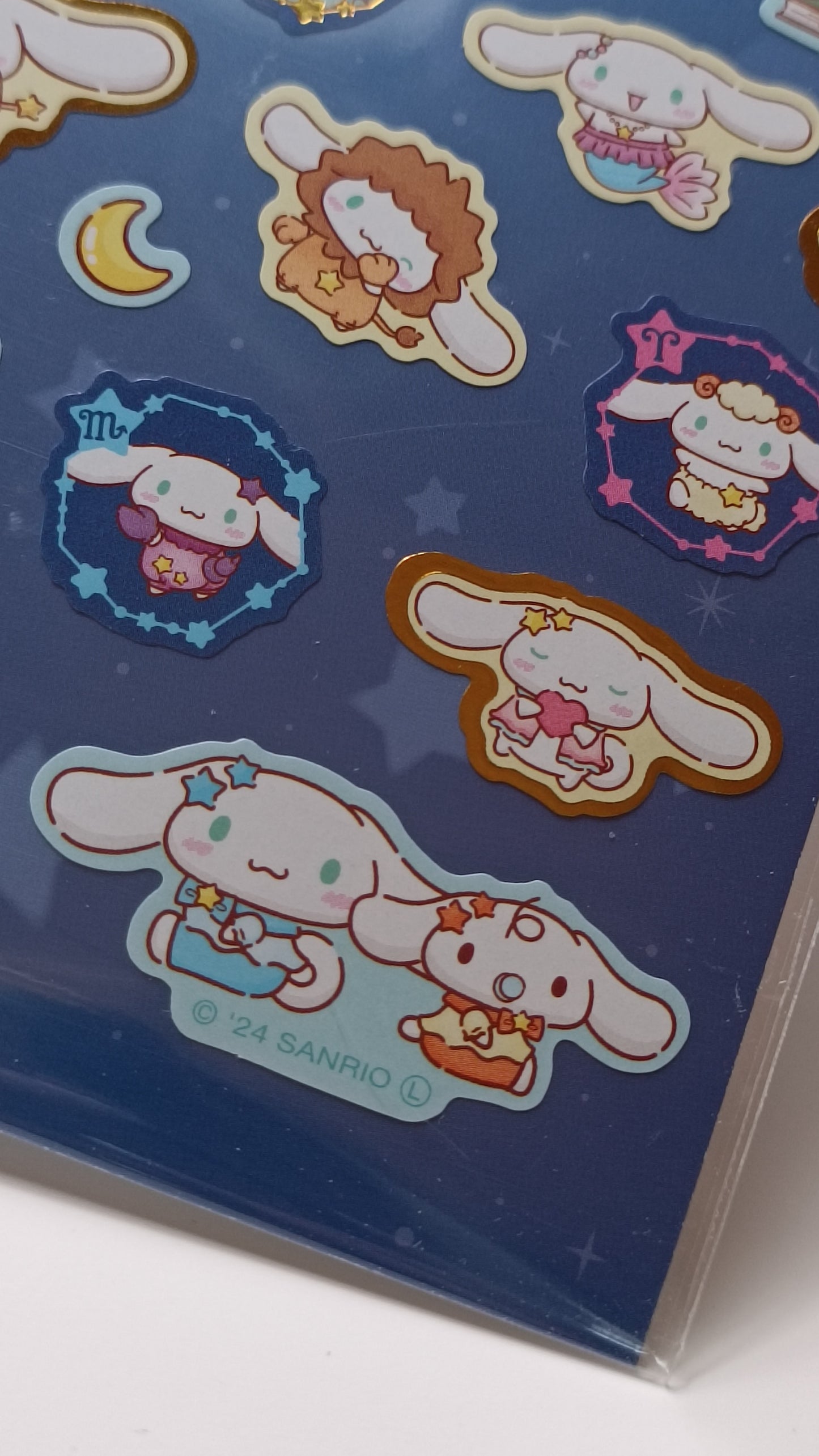 CINNAMOROLL NIGHT SKY ~ SANRIO // STICKERS SHEET
