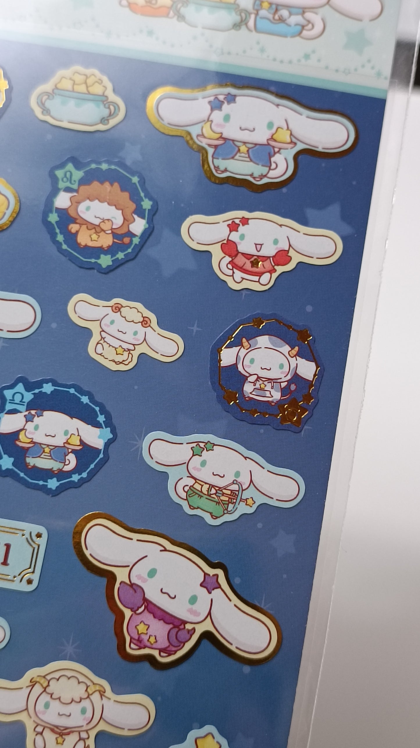CINNAMOROLL NIGHT SKY ~ SANRIO // STICKERS SHEET