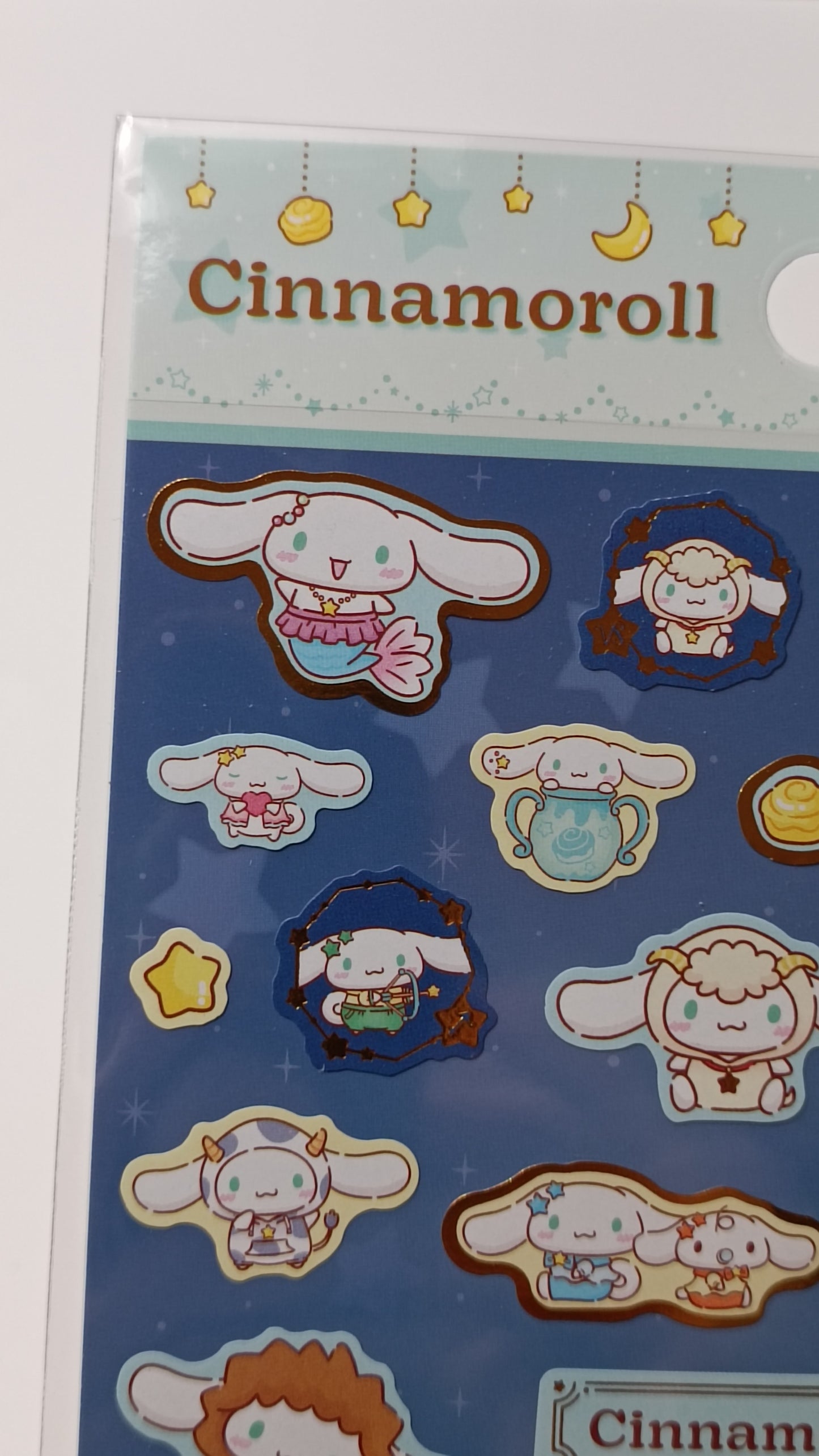 CINNAMOROLL NIGHT SKY ~ SANRIO // STICKERS SHEET