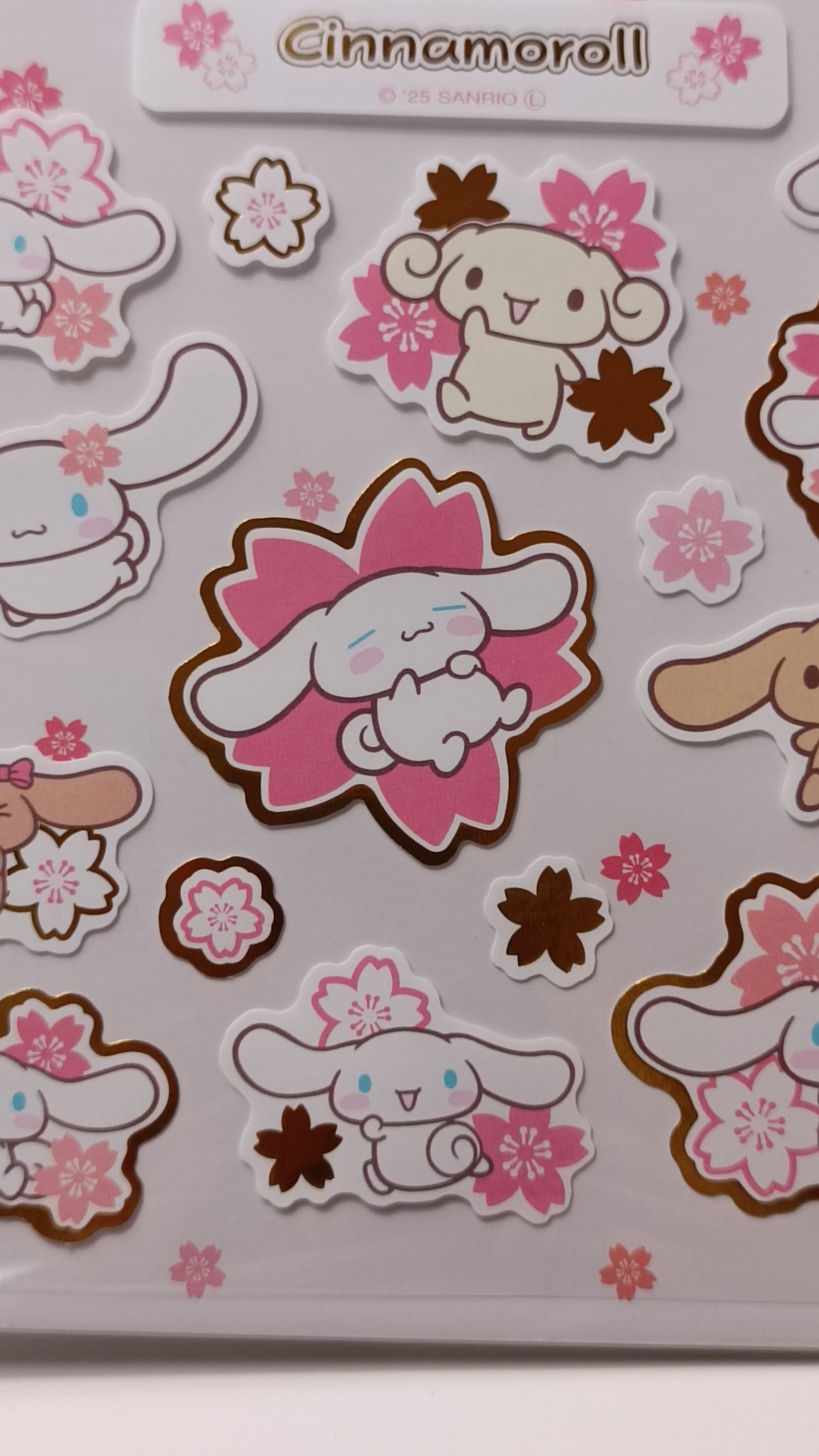 CINNAMOROLL SAKURA ~ SANRIO // STICKERS SHEET