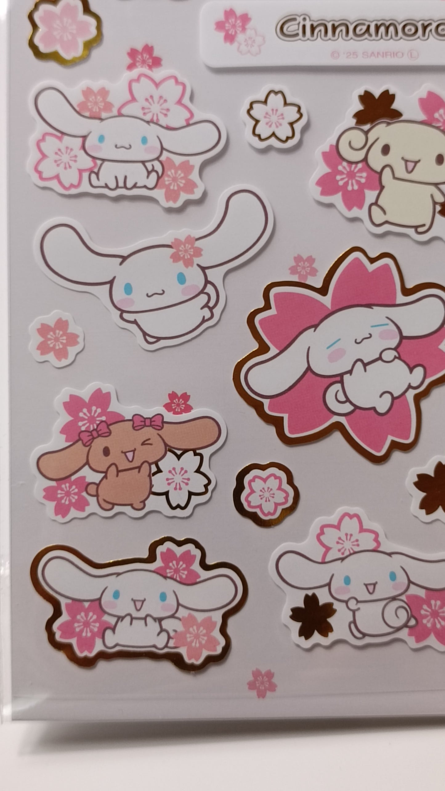 CINNAMOROLL SAKURA ~ SANRIO // STICKERS SHEET