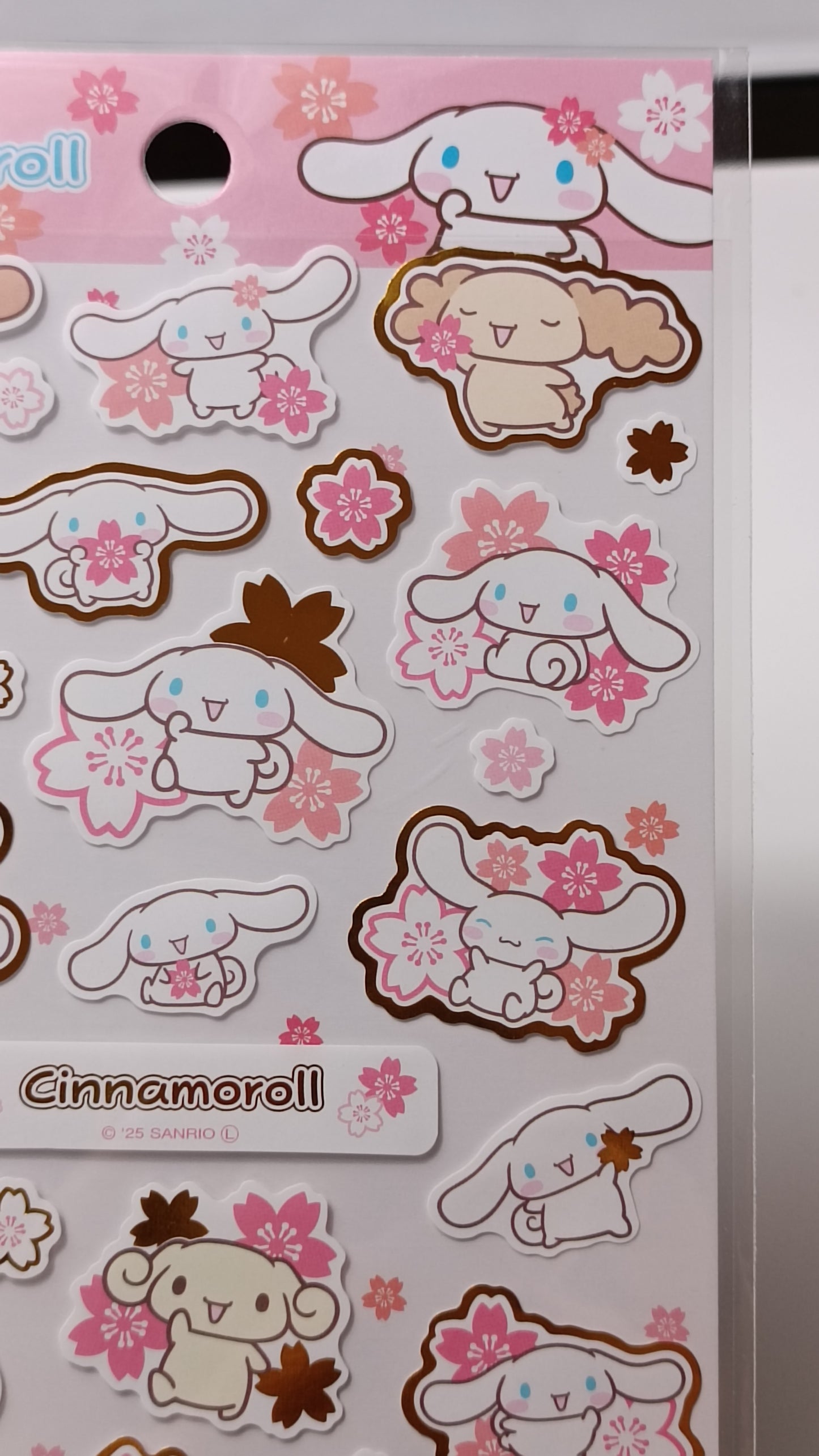 CINNAMOROLL SAKURA ~ SANRIO // STICKERS SHEET