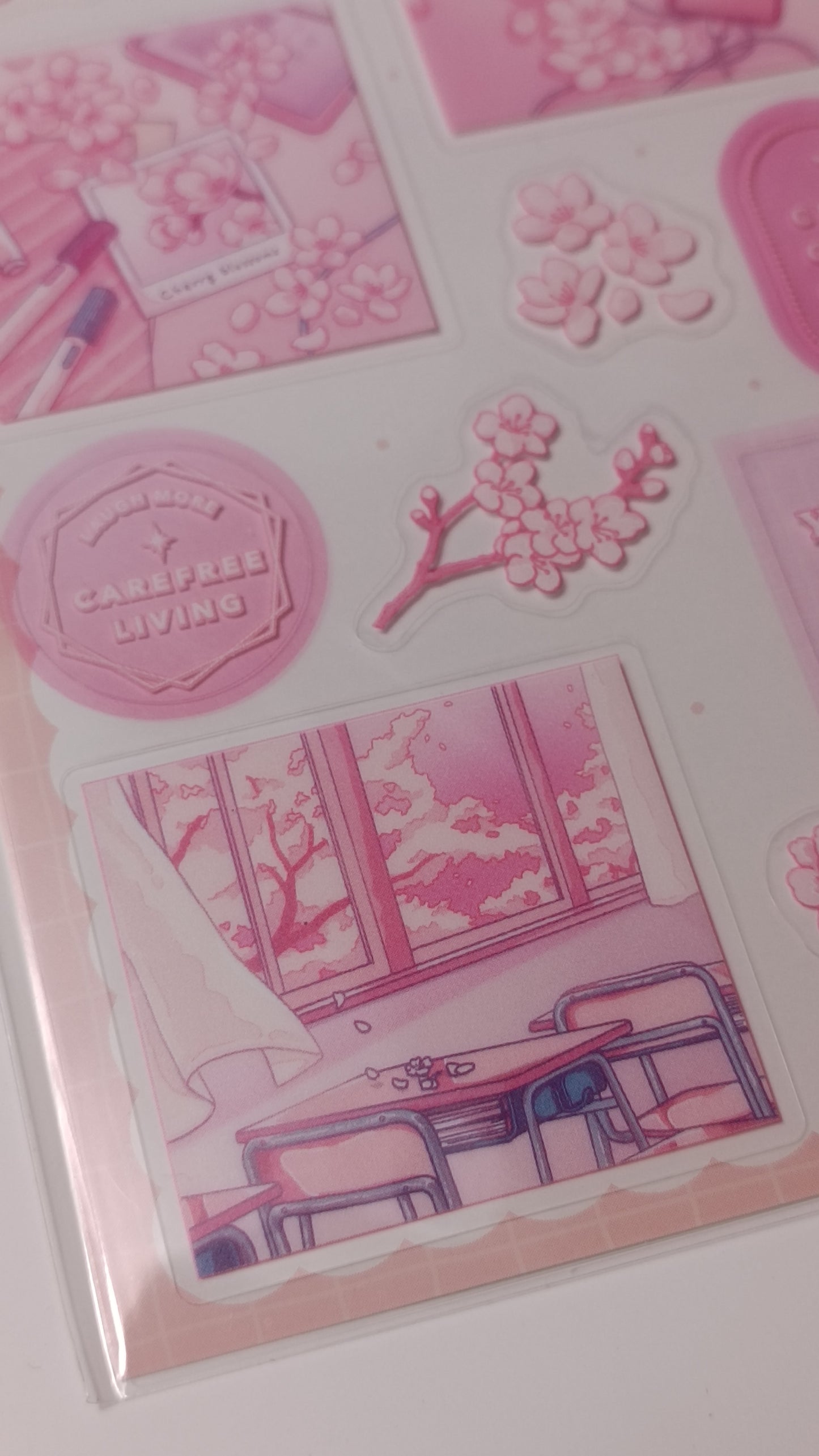 CHERRY BLOSSOMS ~ SYNAPSE // STICKERS SHEETS