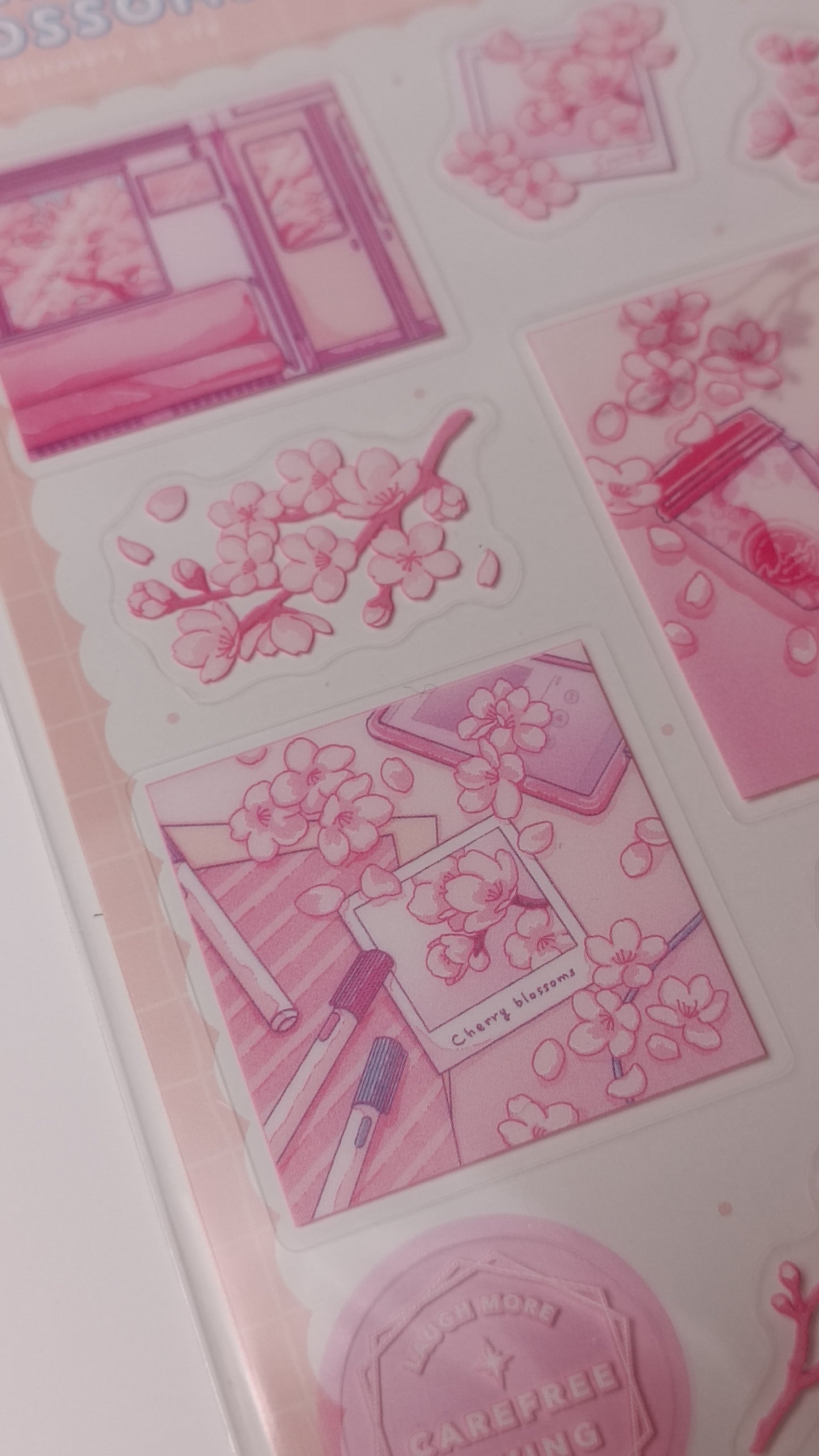 CHERRY BLOSSOMS ~ SYNAPSE // STICKERS SHEETS