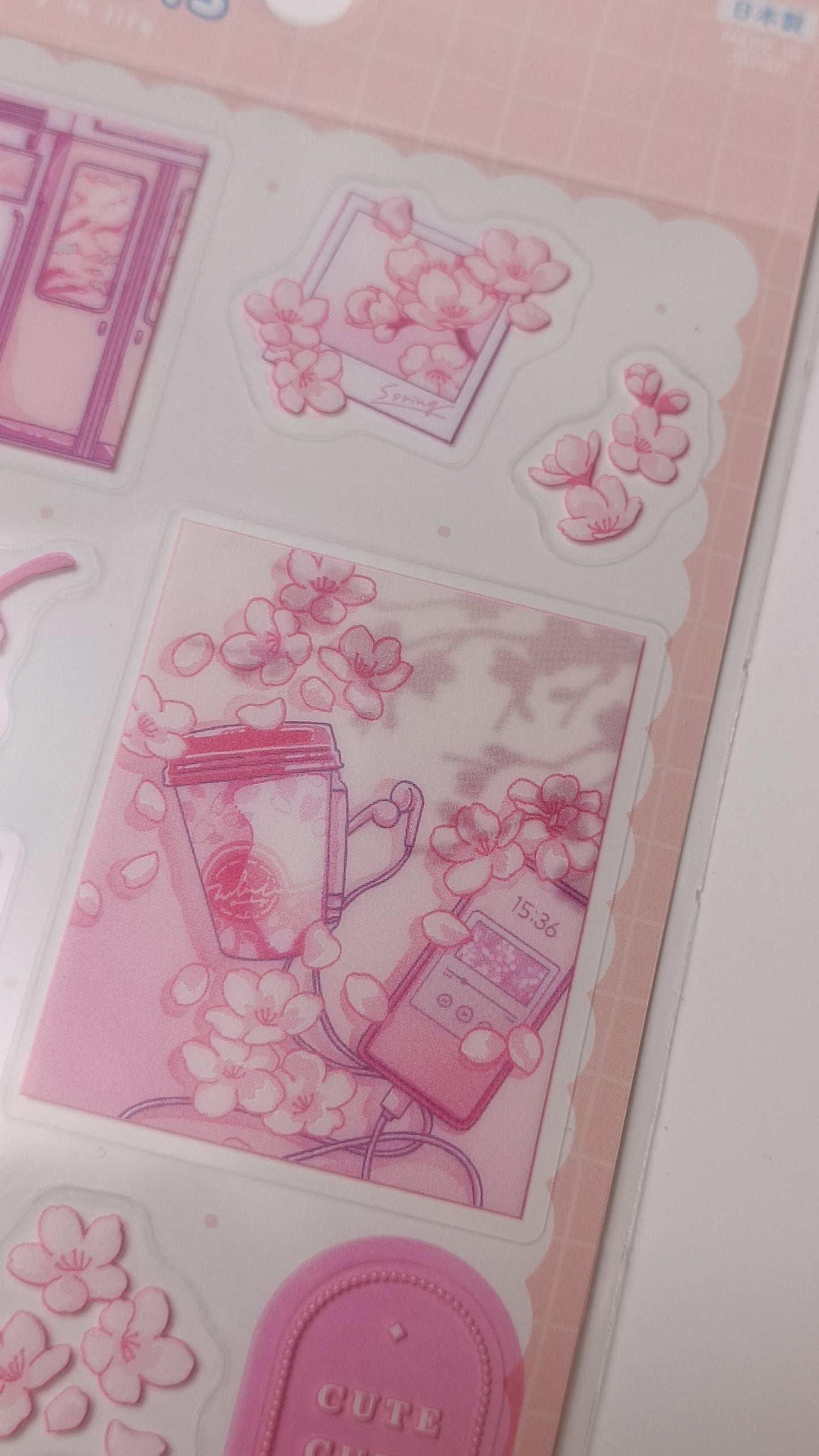 CHERRY BLOSSOMS ~ SYNAPSE // STICKERS SHEETS