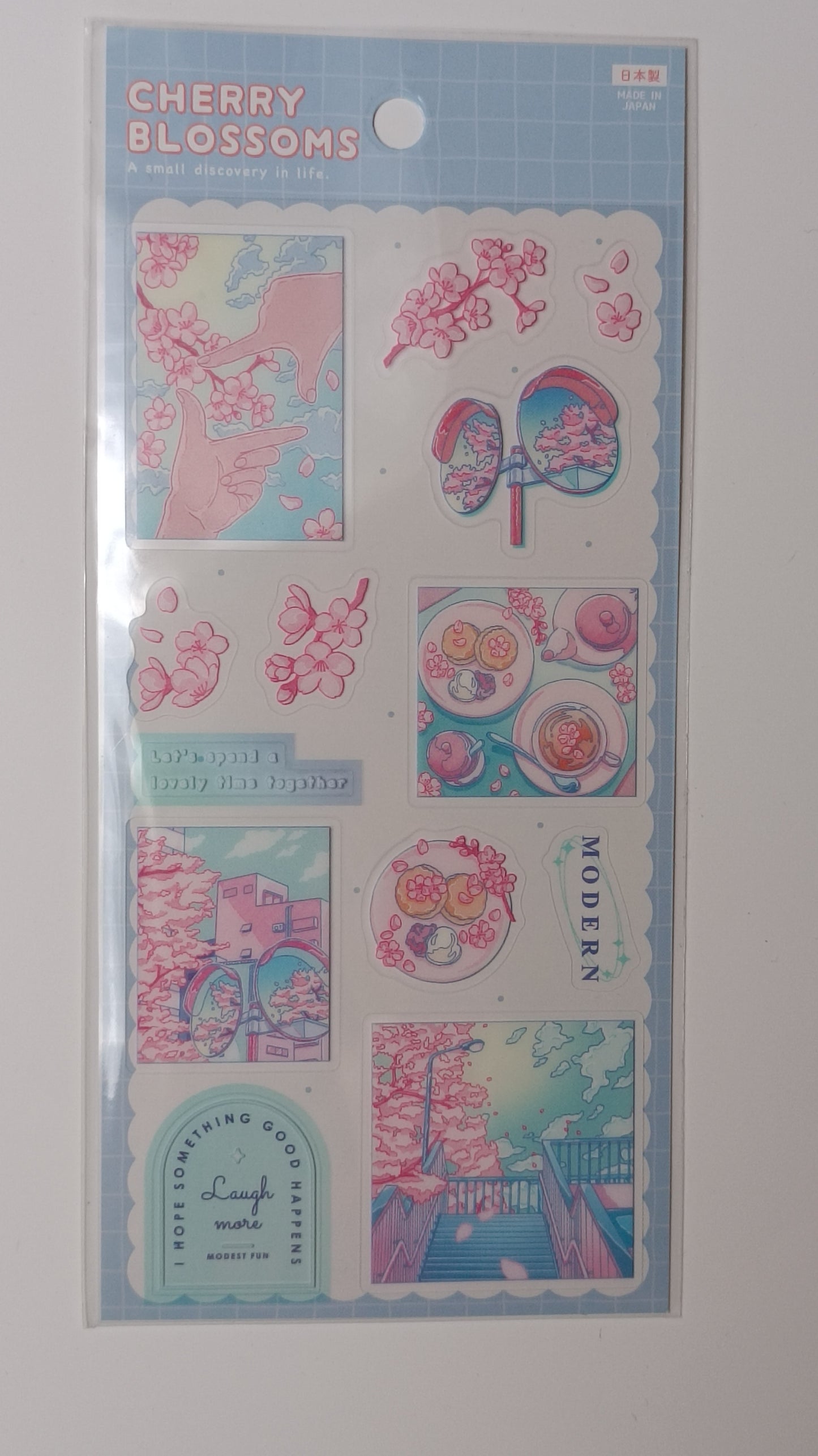 CHERRY BLOSSOMS ~ SYNAPSE // STICKERS SHEETS
