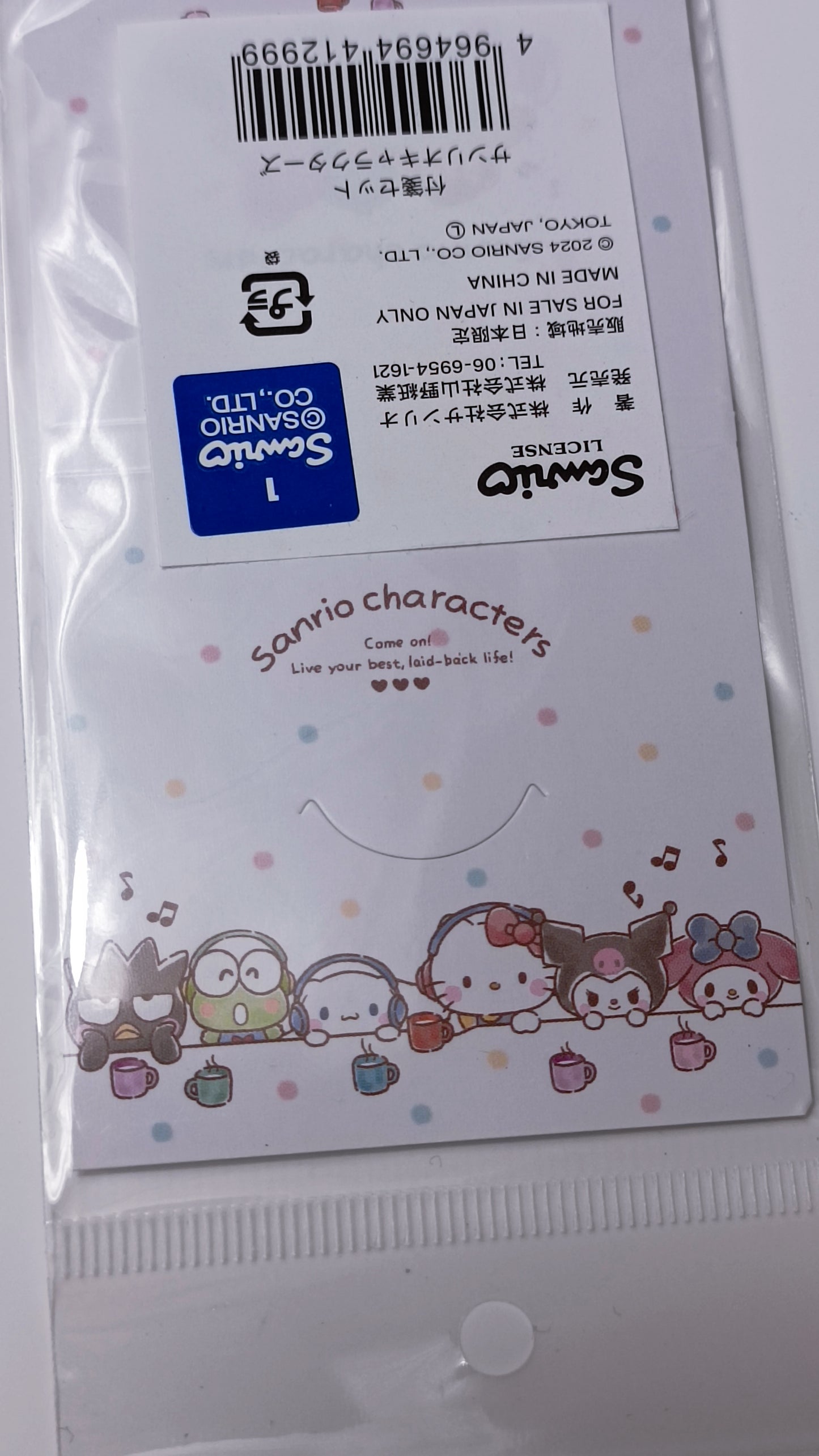 SANRIO CHARACTERS ~ SANRIO // INDEX STICKY NOTES & MEMO PAD SET