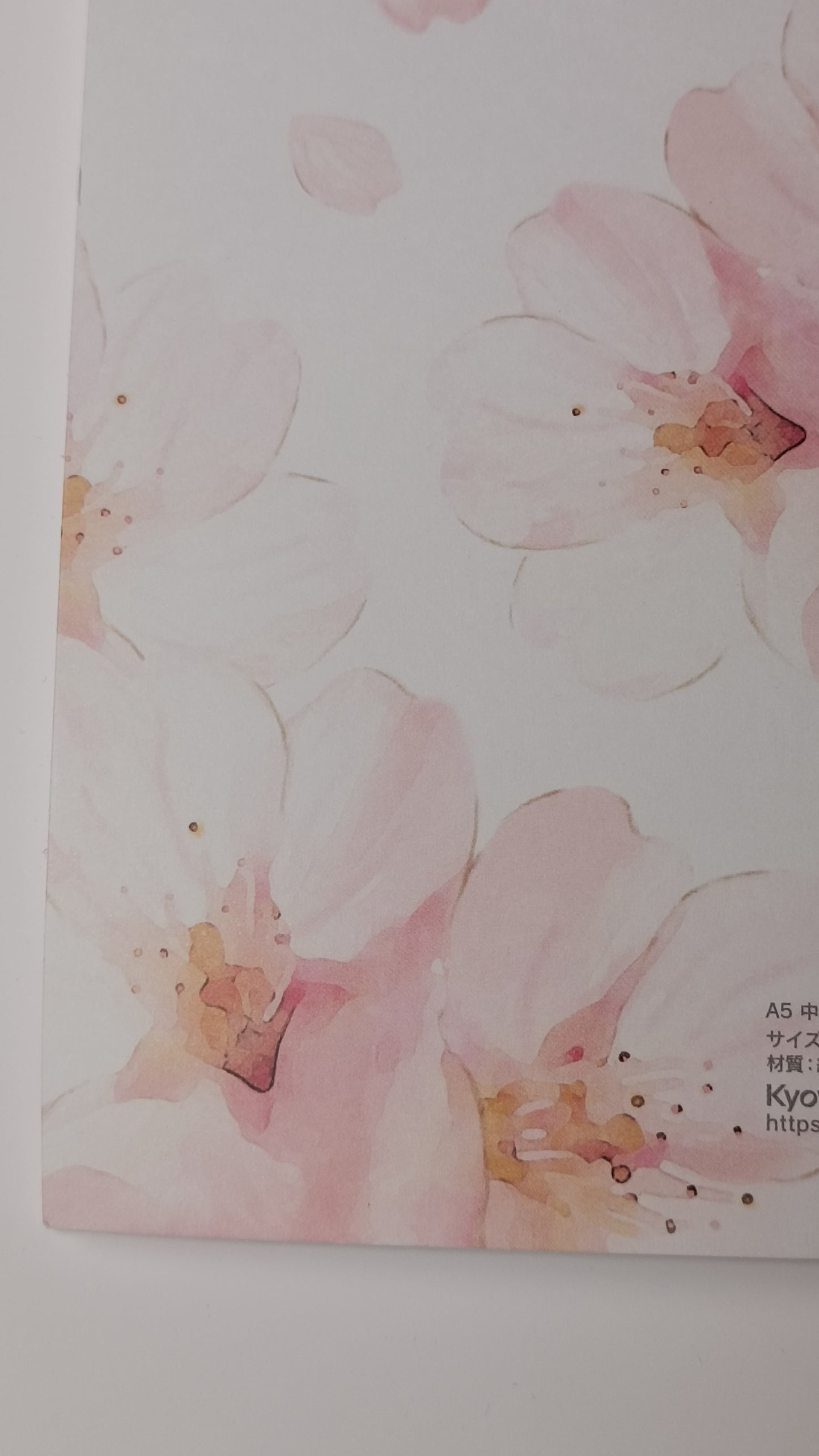 CHERRY BLOSSOMS ★ NOTEBOOK A5 // KYOWA