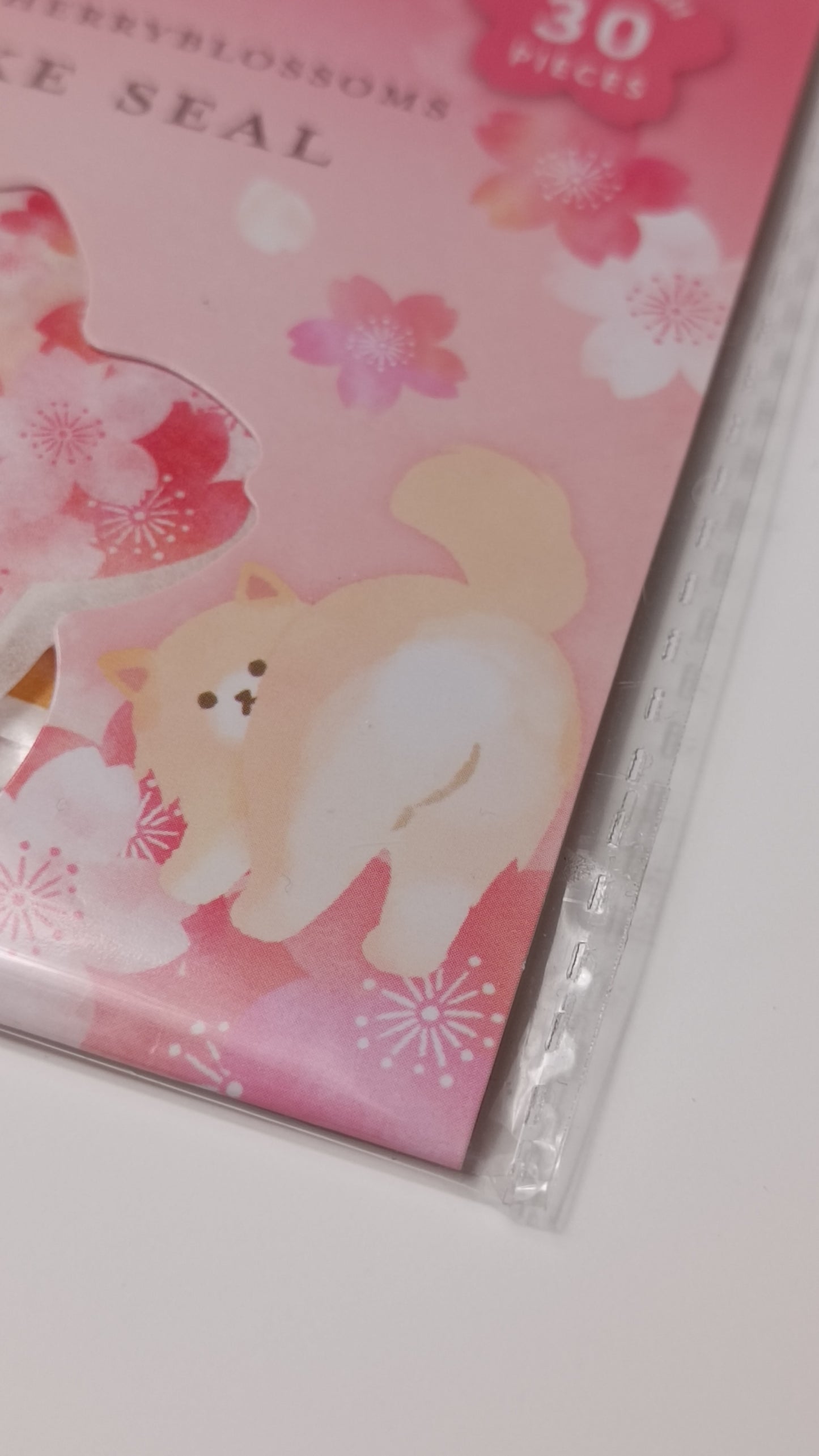 SPRING CHERRY BLOSSOM & CATS ~ SYNAPSE // FLAKE SEALS