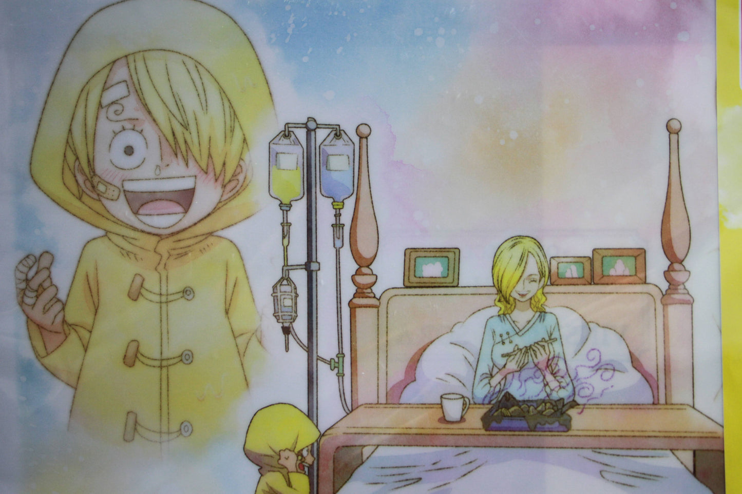SANJI & SORA ~ ONE PIECE // CLEAR FILE + STICKERS