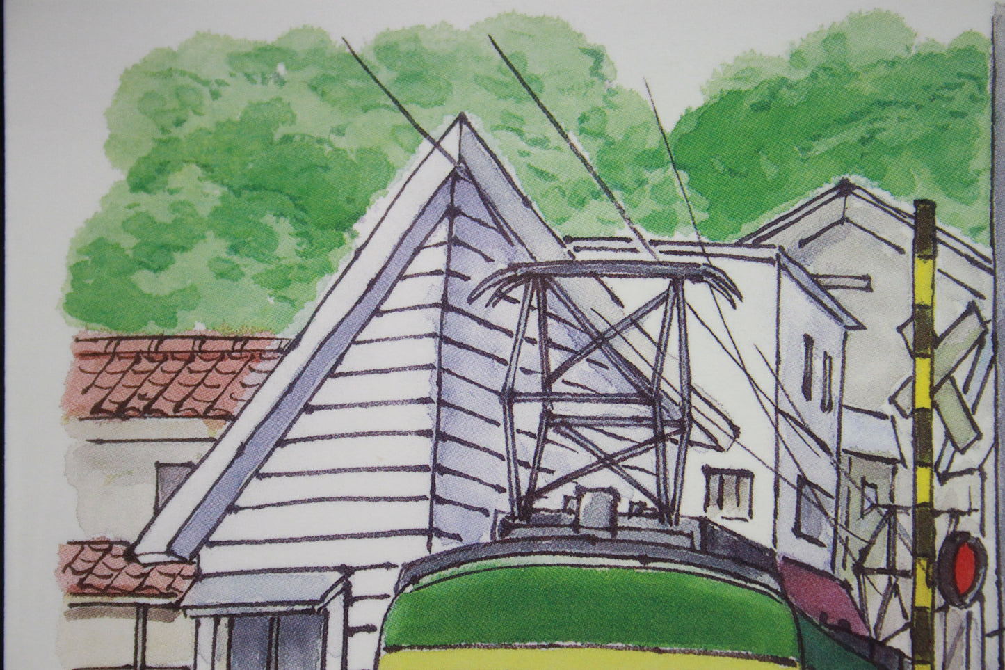 KAMAKURA & FUJISAWA ★ POSTCARDS ★ ILLUSTRATION STYLE