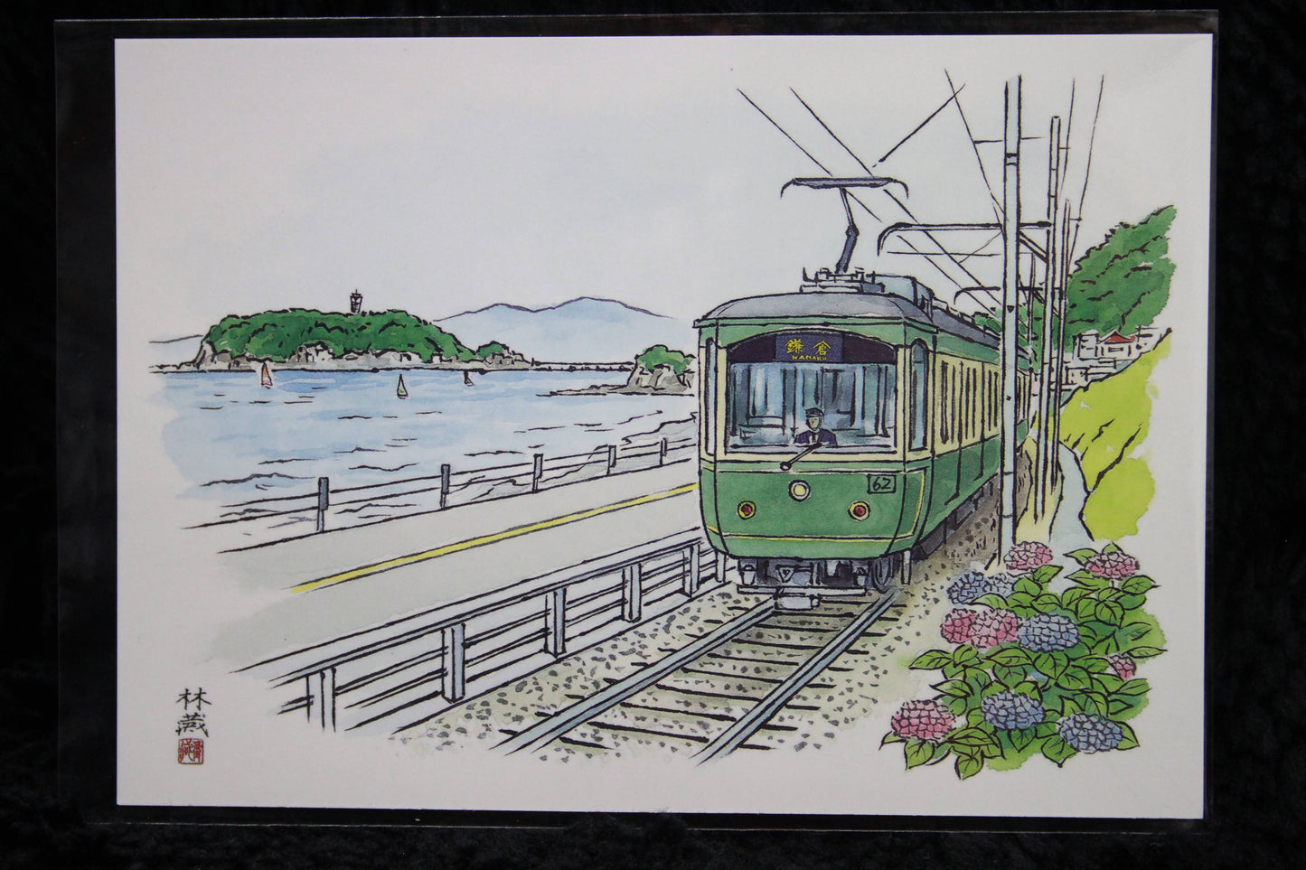 KAMAKURA & FUJISAWA // POSTCARDS ILLUSTRATION STYLE