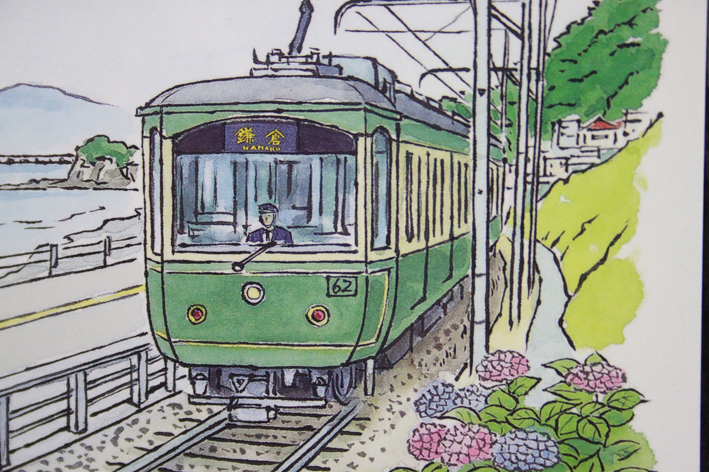 KAMAKURA & FUJISAWA ★ POSTCARDS ★ ILLUSTRATION STYLE