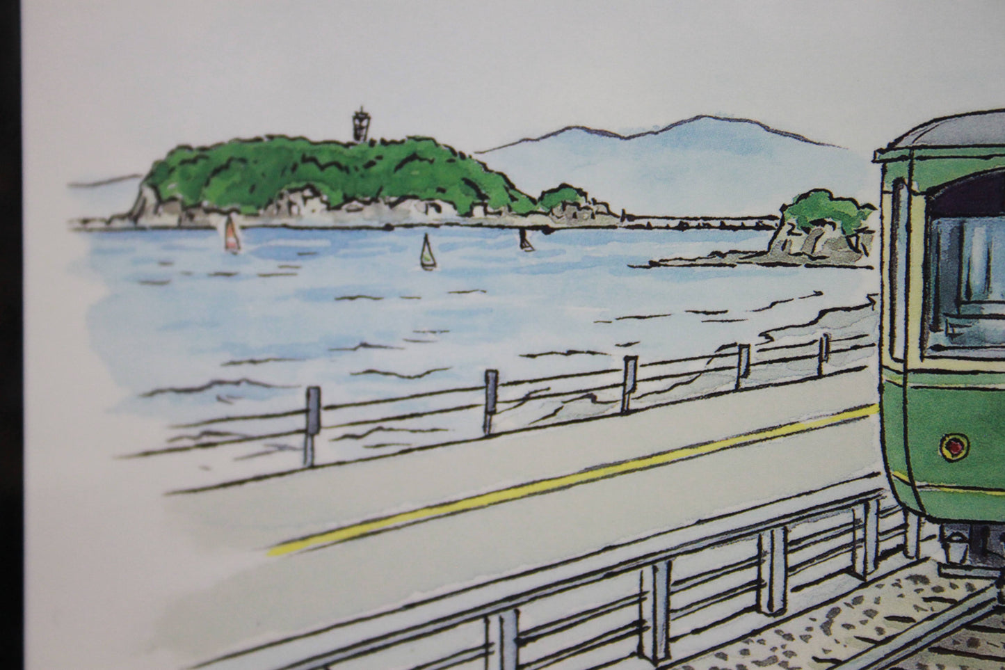 KAMAKURA & FUJISAWA // POSTCARDS ILLUSTRATION STYLE