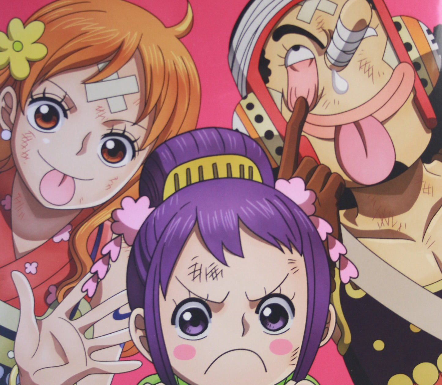 O-TAMA, NAMI & USSOP ~ ONE PIECE // ART BOARD