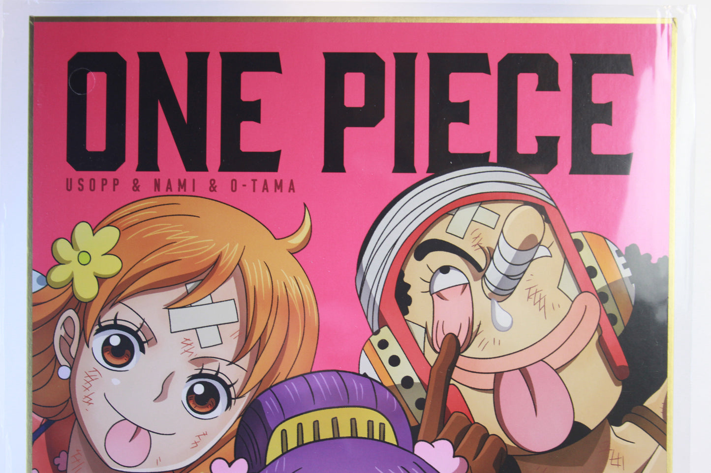 O-TAMA, NAMI & USSOP ~ ONE PIECE // ART BOARD
