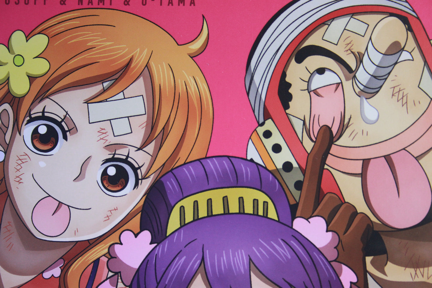O-TAMA, NAMI & USSOP ~ ONE PIECE // ART BOARD