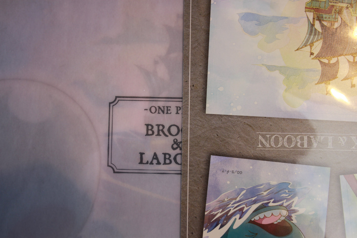 BROOK & LABOON ~ ONE PIECE // CLEAR FILE + STICKERS