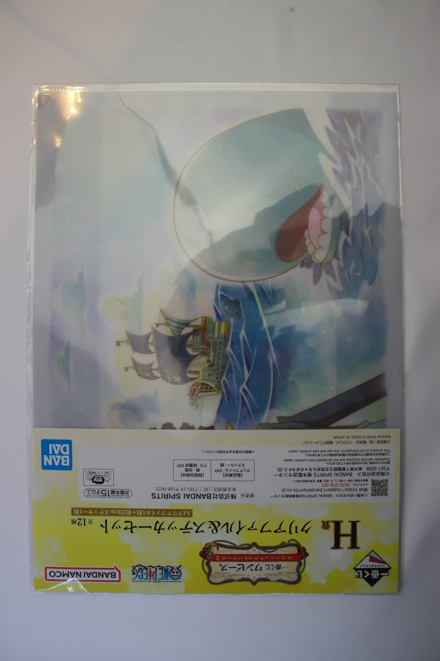 BROOK & LABOON ~ ONE PIECE // CLEAR FILE + STICKERS