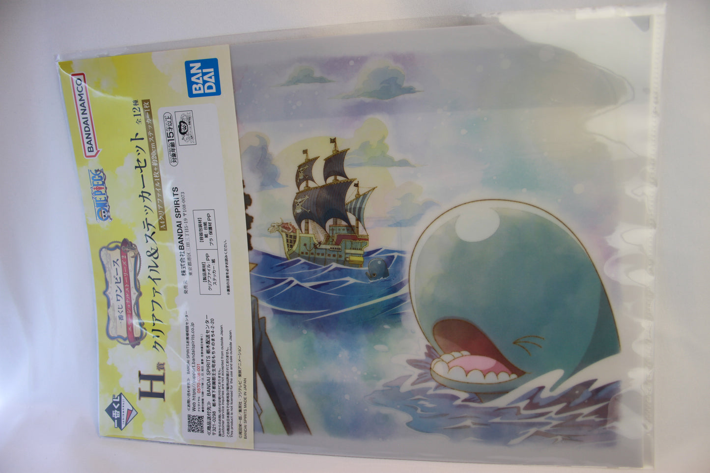 BROOK & LABOON ~ ONE PIECE // CLEAR FILE + STICKERS