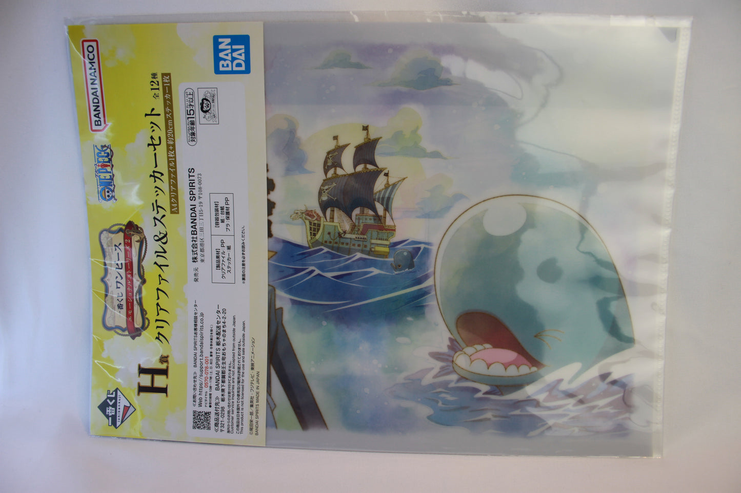 BROOK & LABOON ~ ONE PIECE // CLEAR FILE + STICKERS