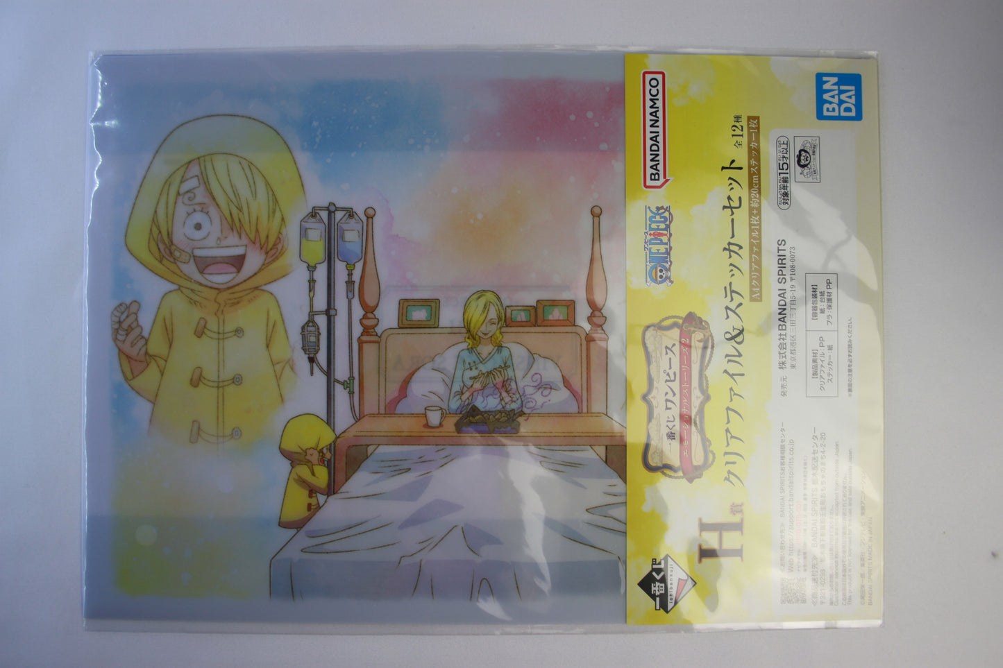 SANJI & SORA ~ ONE PIECE // CLEAR FILE + STICKERS