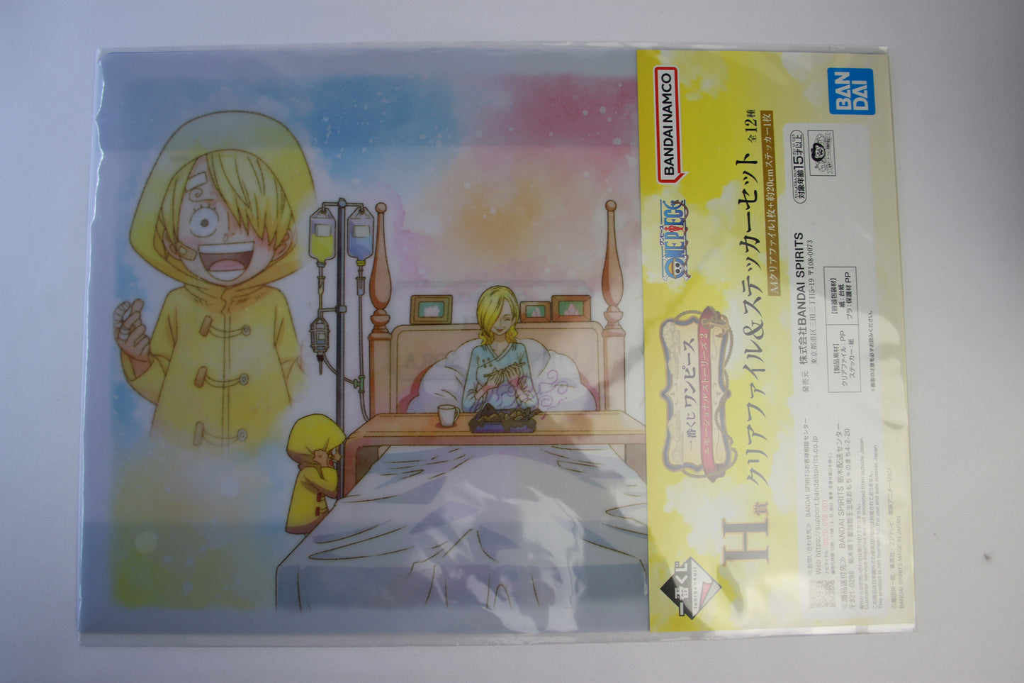 SANJI & SORA ~ ONE PIECE // CLEAR FILE + STICKERS