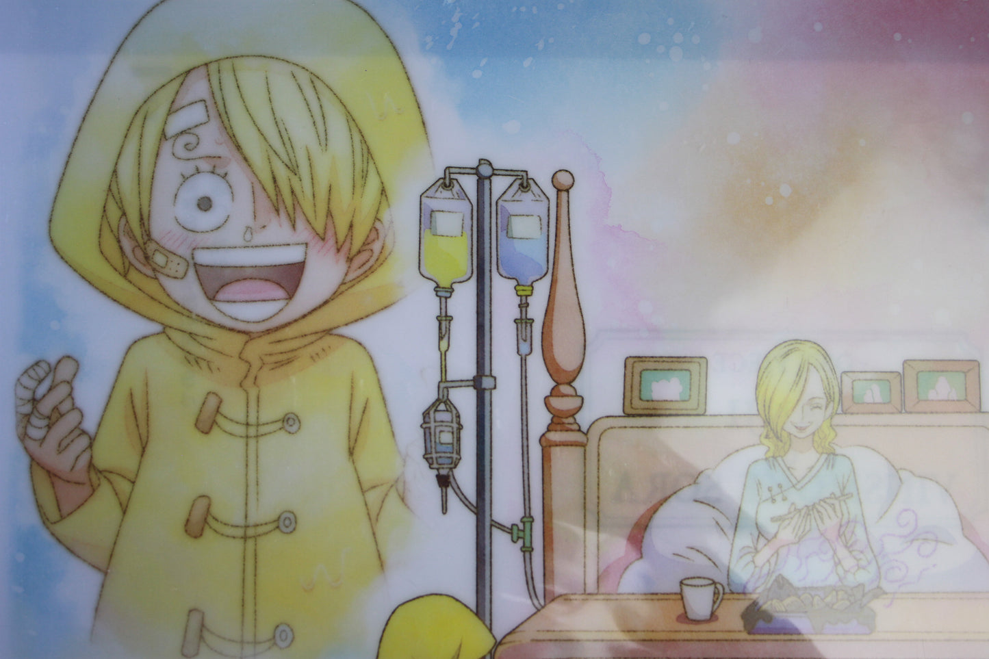 SANJI & SORA ~ ONE PIECE // CLEAR FILE + STICKERS