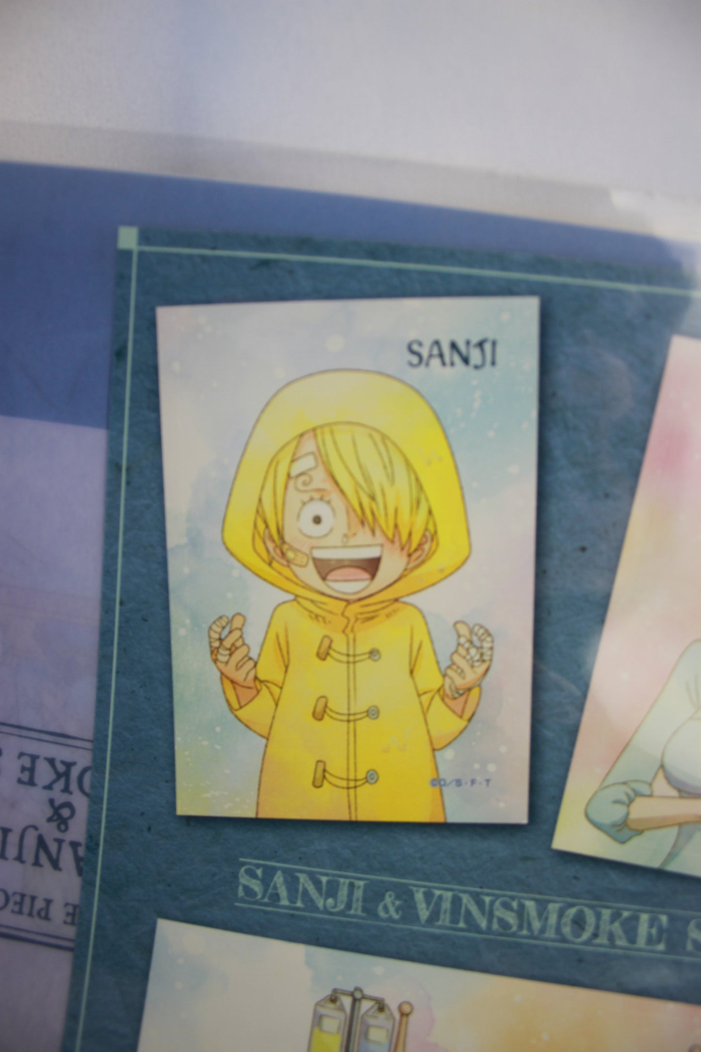 SANJI & SORA ~ ONE PIECE // CLEAR FILE + STICKERS