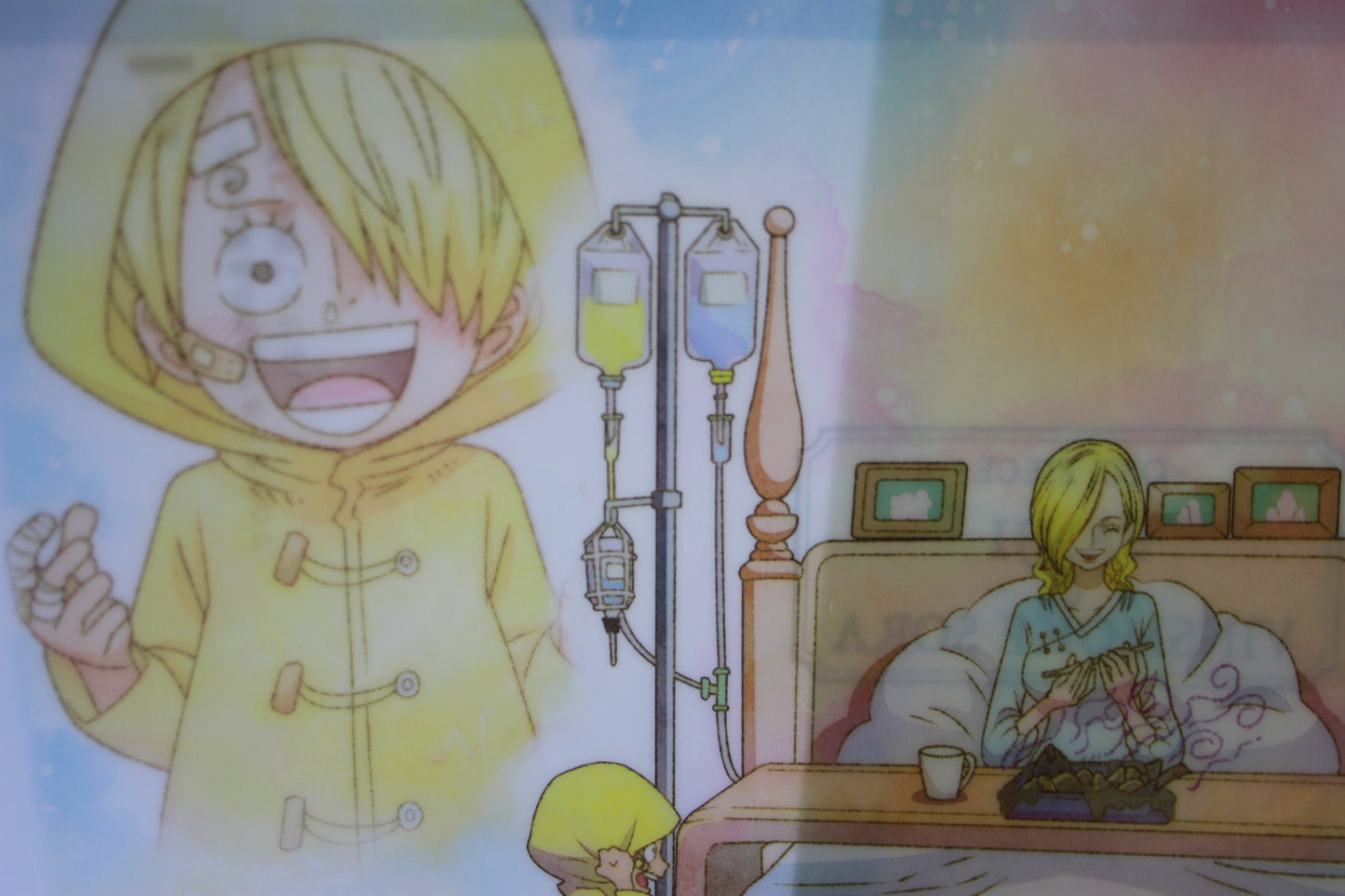 SANJI & SORA ~ ONE PIECE // CLEAR FILE + STICKERS