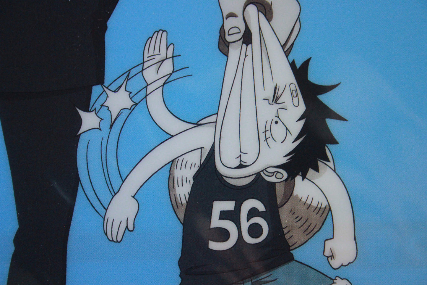 LUFFY & GARP ~ ONE PIECE // CLEAR FILE + STICKERS